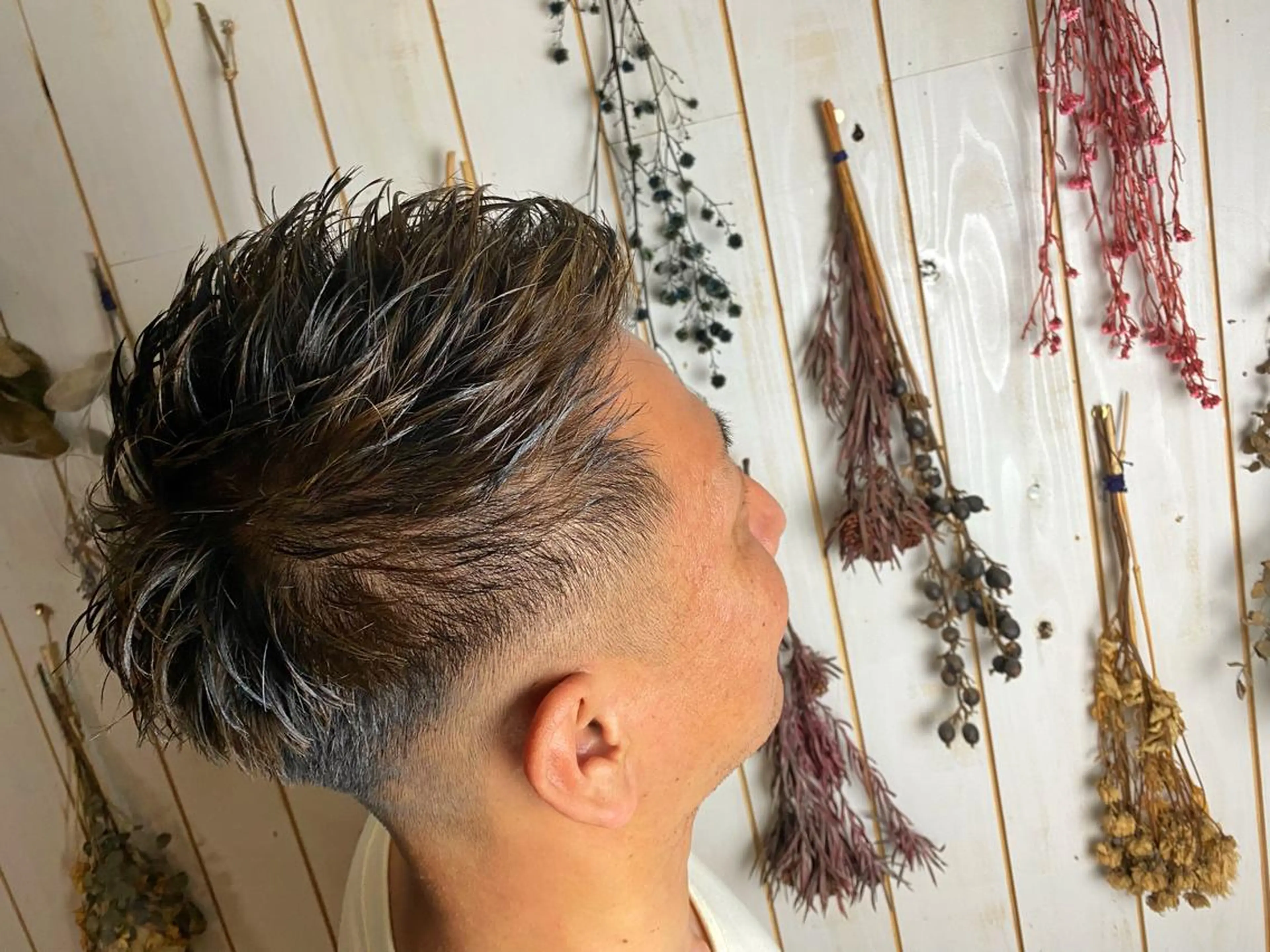 ショート カラー メンズ カット ヘアカラー LILIS hair design所属・LILIS hair designのヘアスタイル