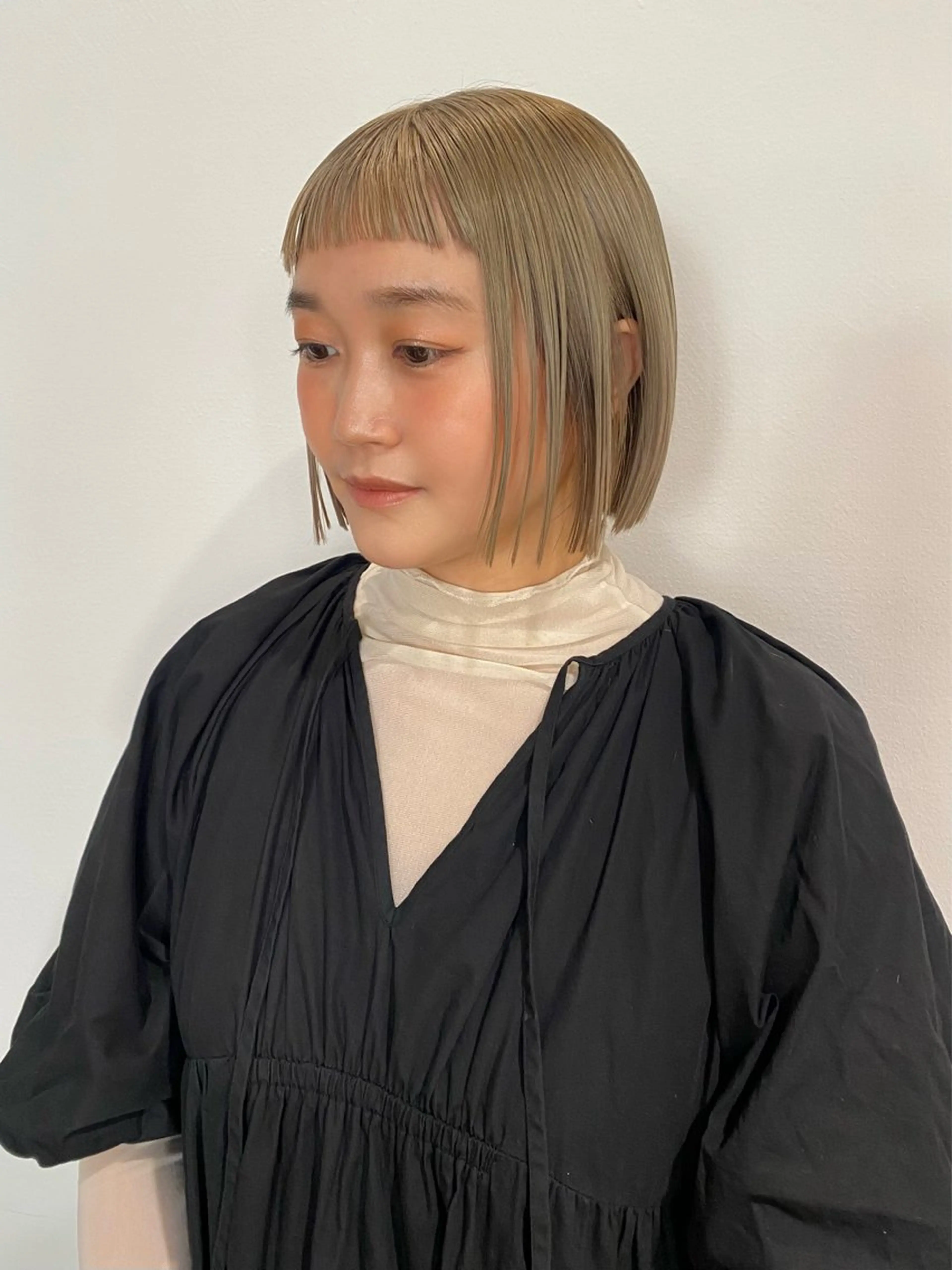 ショート カット ヘアカラー パーマ 縮毛矯正 トリートメント ヘッドスパ harai nanakoのヘアスタイル