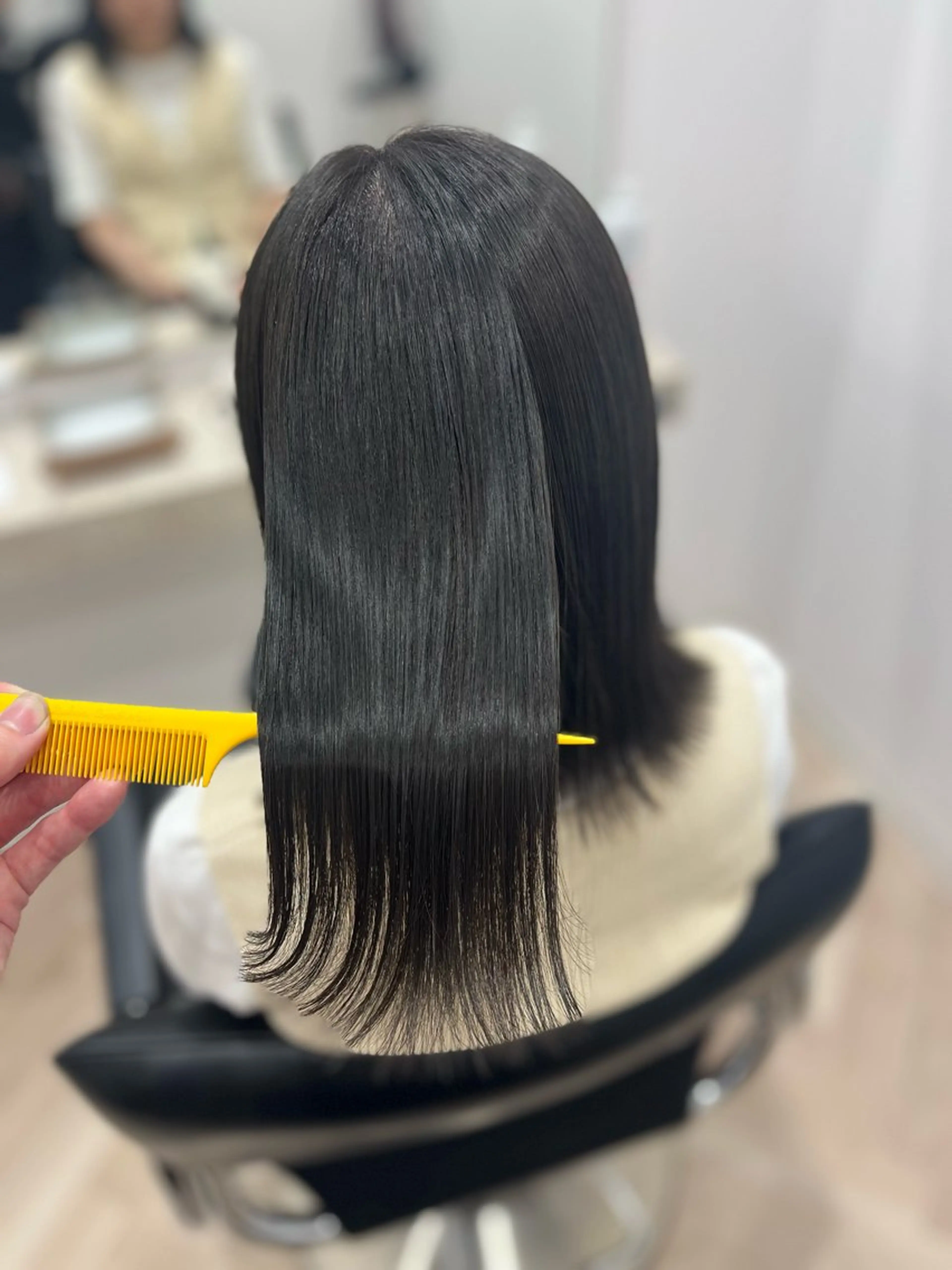 ミディアム カラー グレージュ オリーブグレージュ オリーブグレー カット ヘアカラー トリートメント 🫧ぷる艶カラー🫧 Yuubi🦩のヘアスタイル