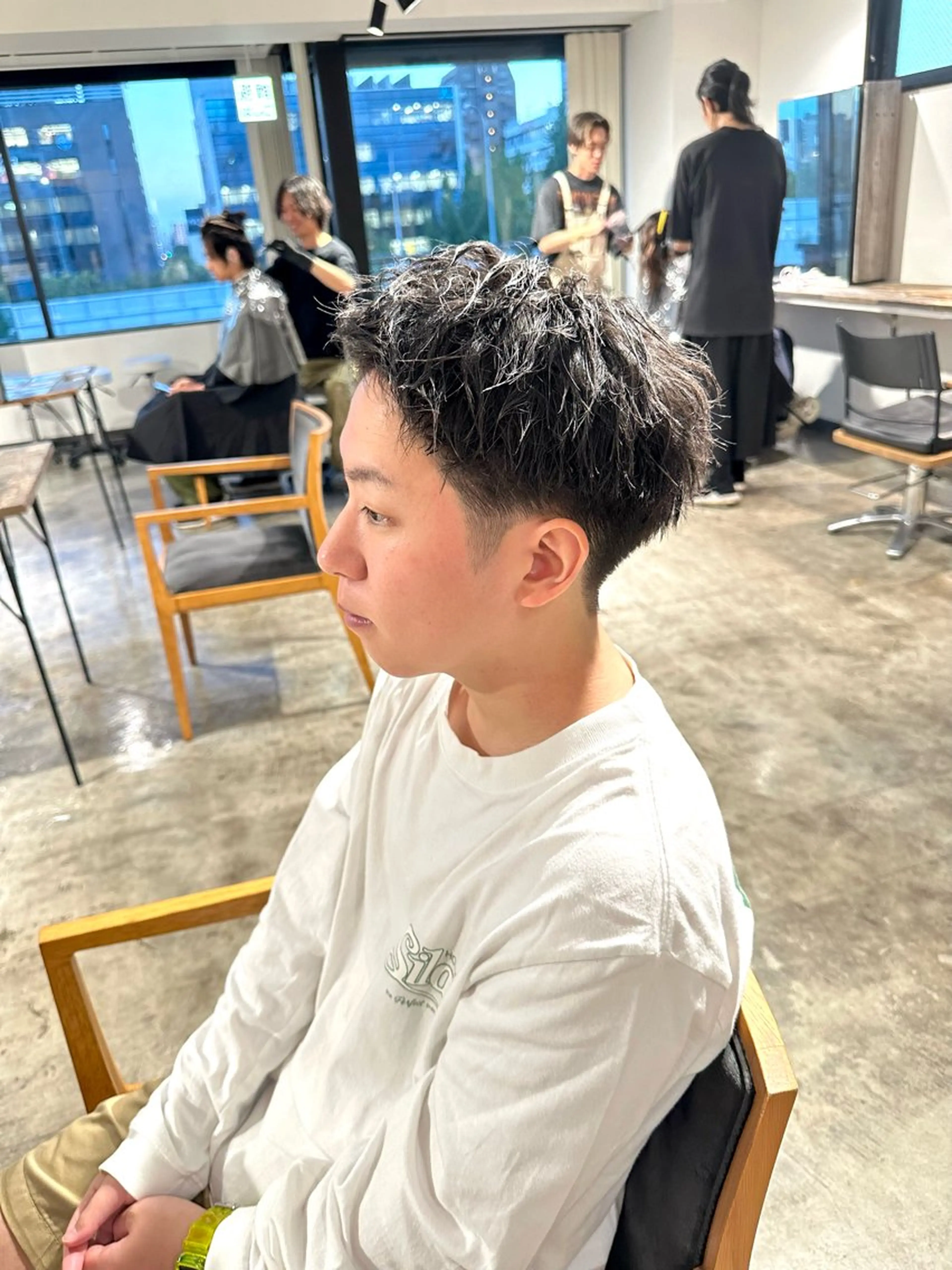 メンズ フェードカット スパイキーショート カット 骨格補正施術/メンズ 専門美容師/YUYAのヘアスタイル