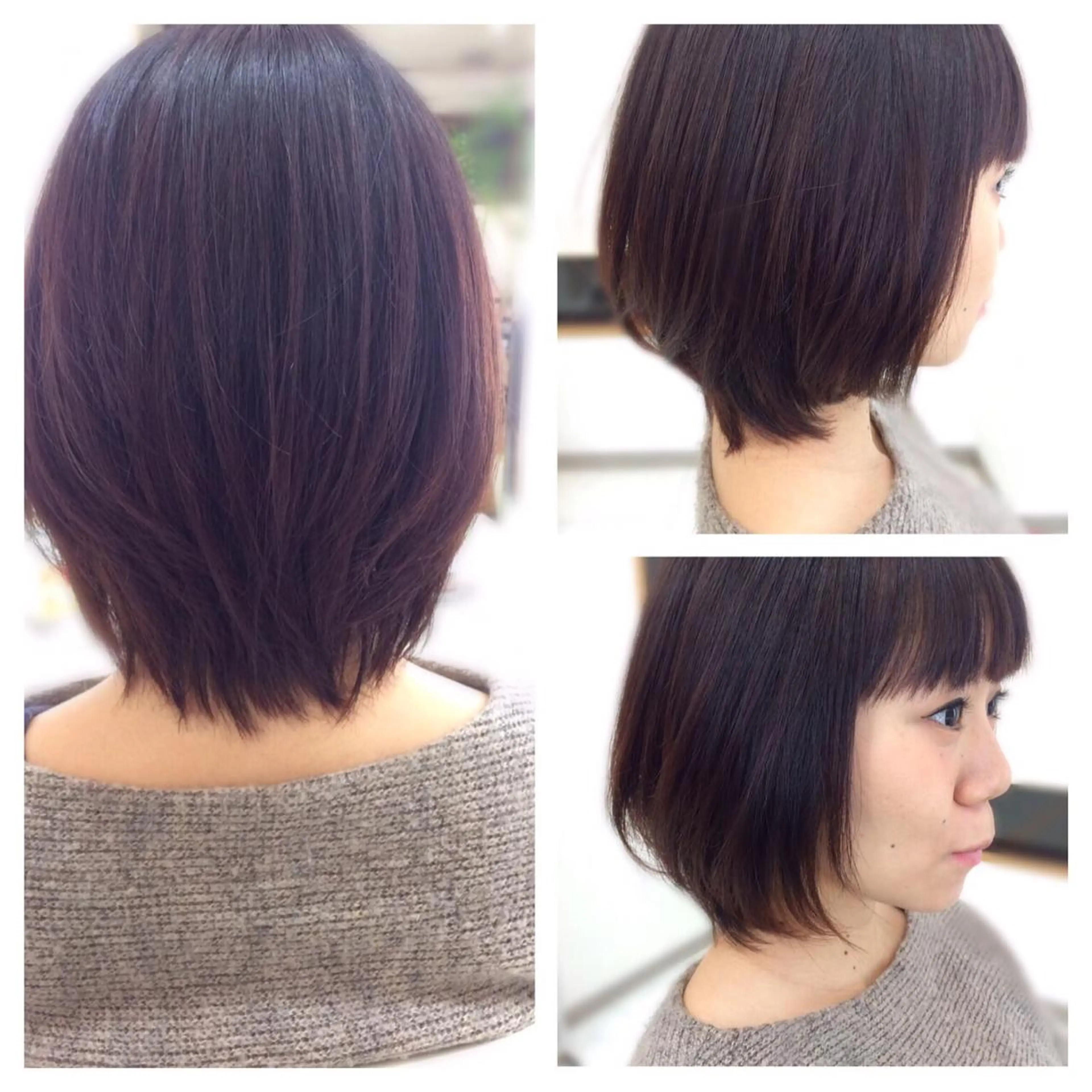 ショート ショートボブ ボブ ショートヘア いけだ ゆうのヘアスタイル