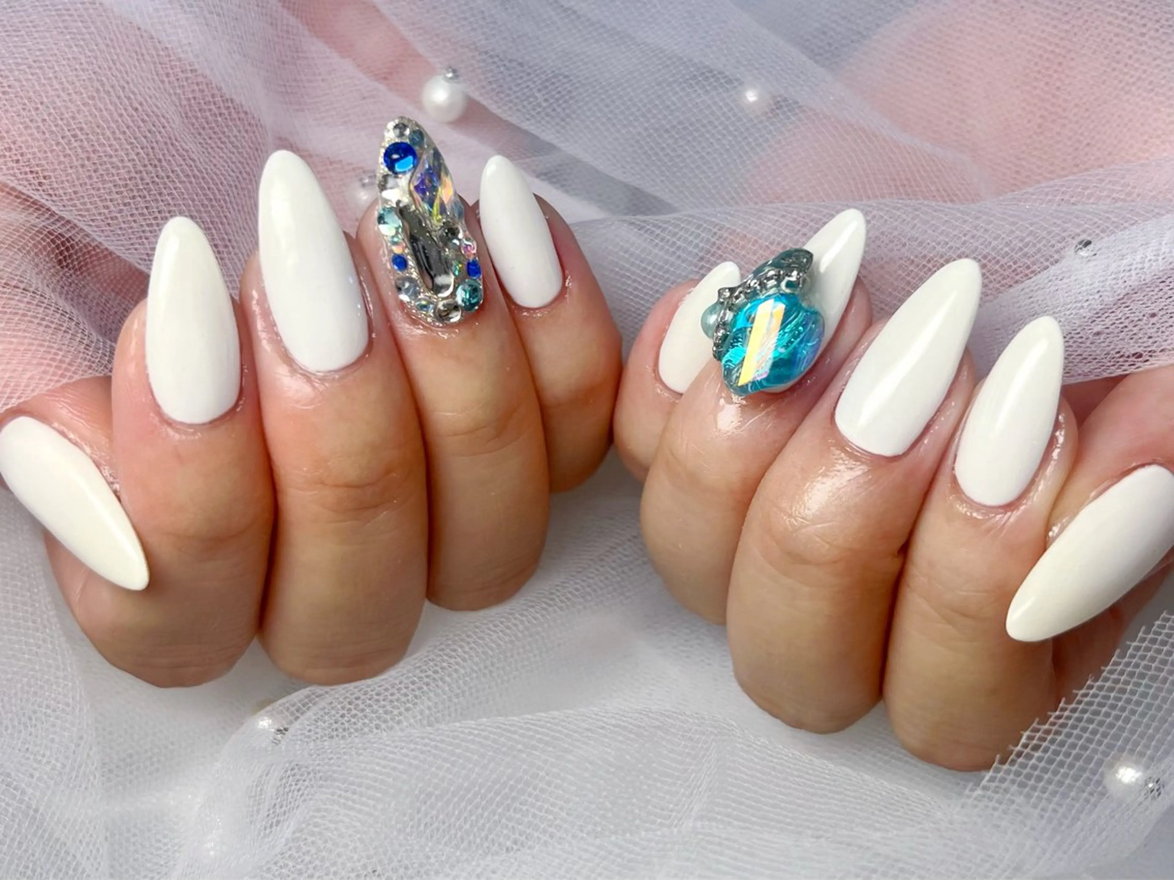 ネイル ハンドネイル Queennail 北堀江Yumiのネイルデザイン