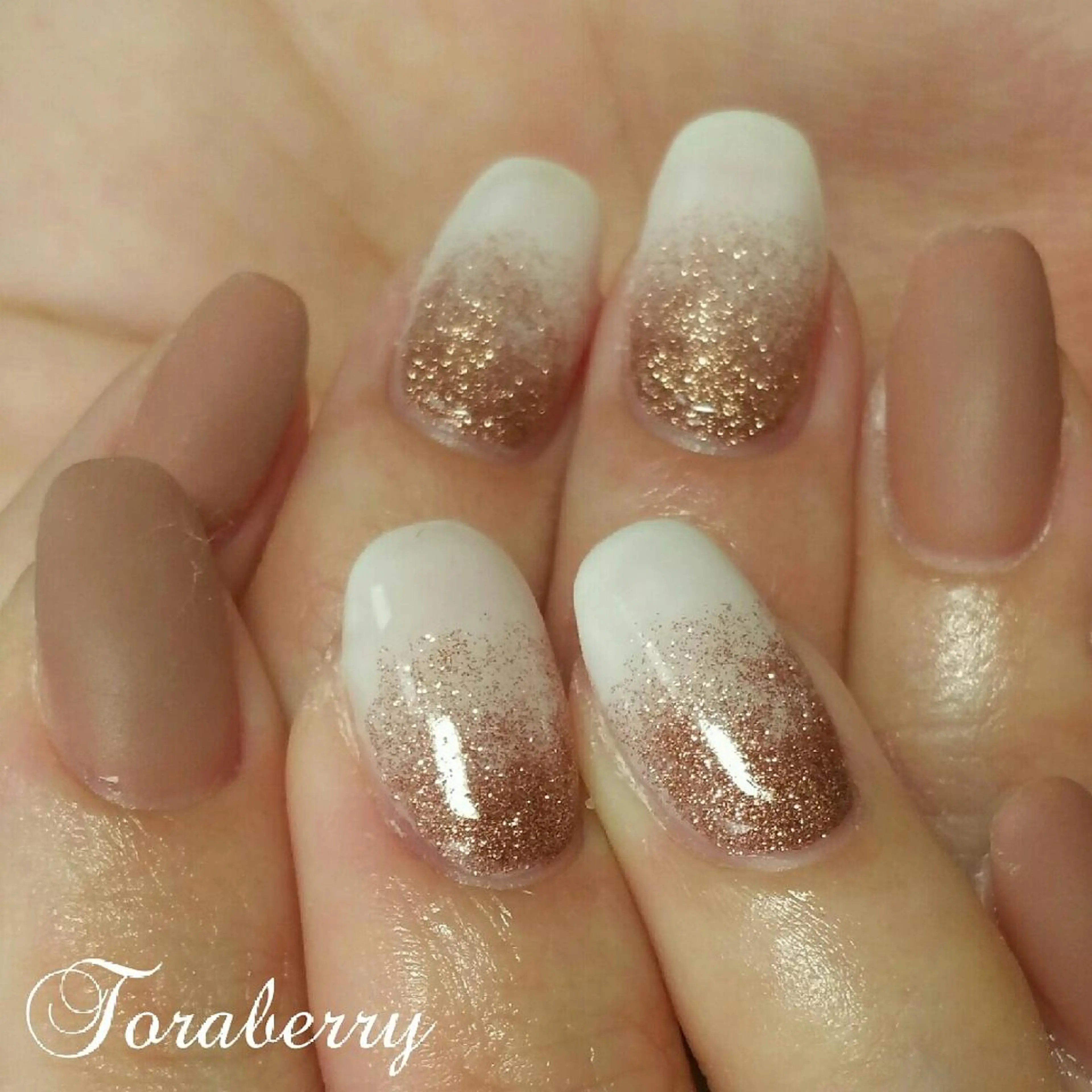 ネイル グラデーション ハンドネイル ネイリスト なつみのネイルデザイン