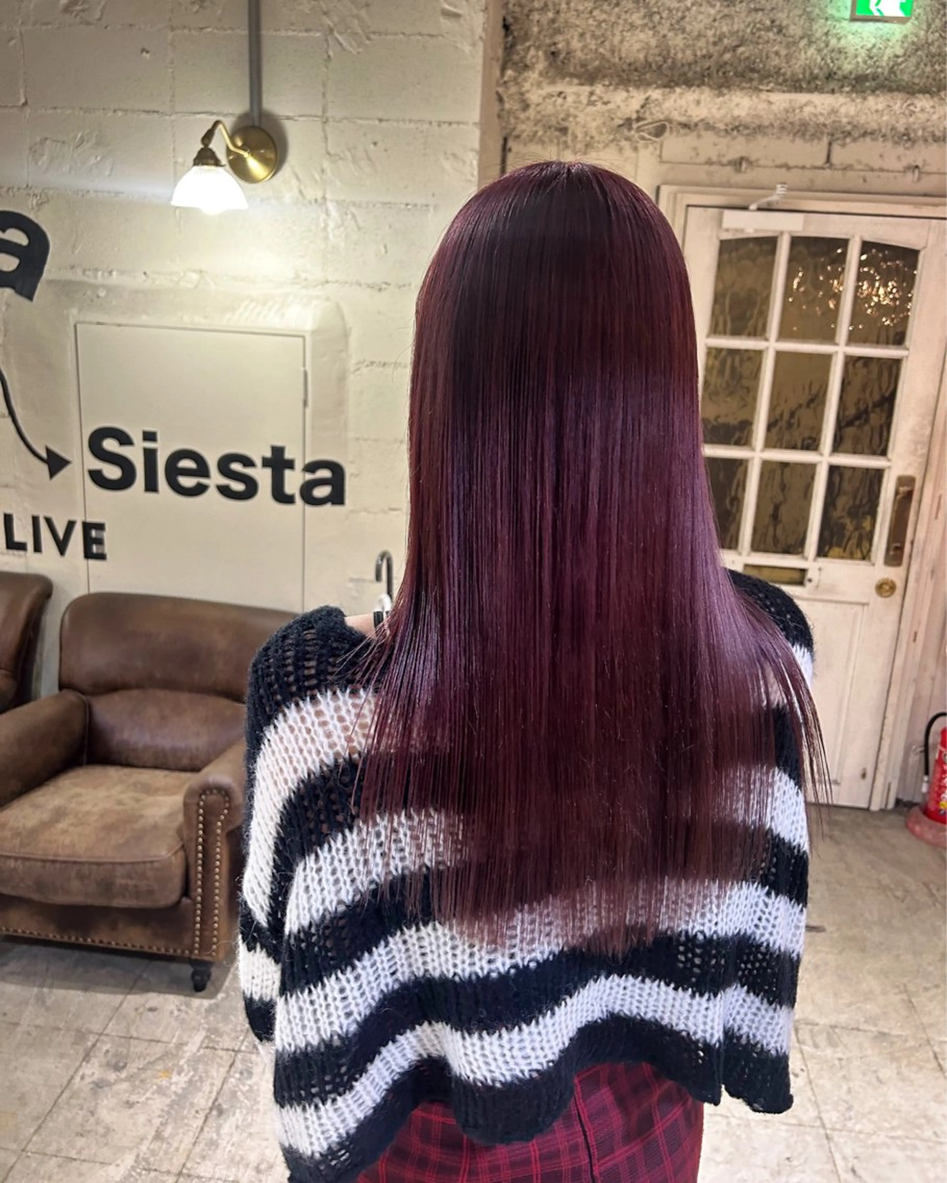 セミロング カラー ヘアカラー トリートメント ☁️透明感カラー☁️ Reikaのヘアスタイル