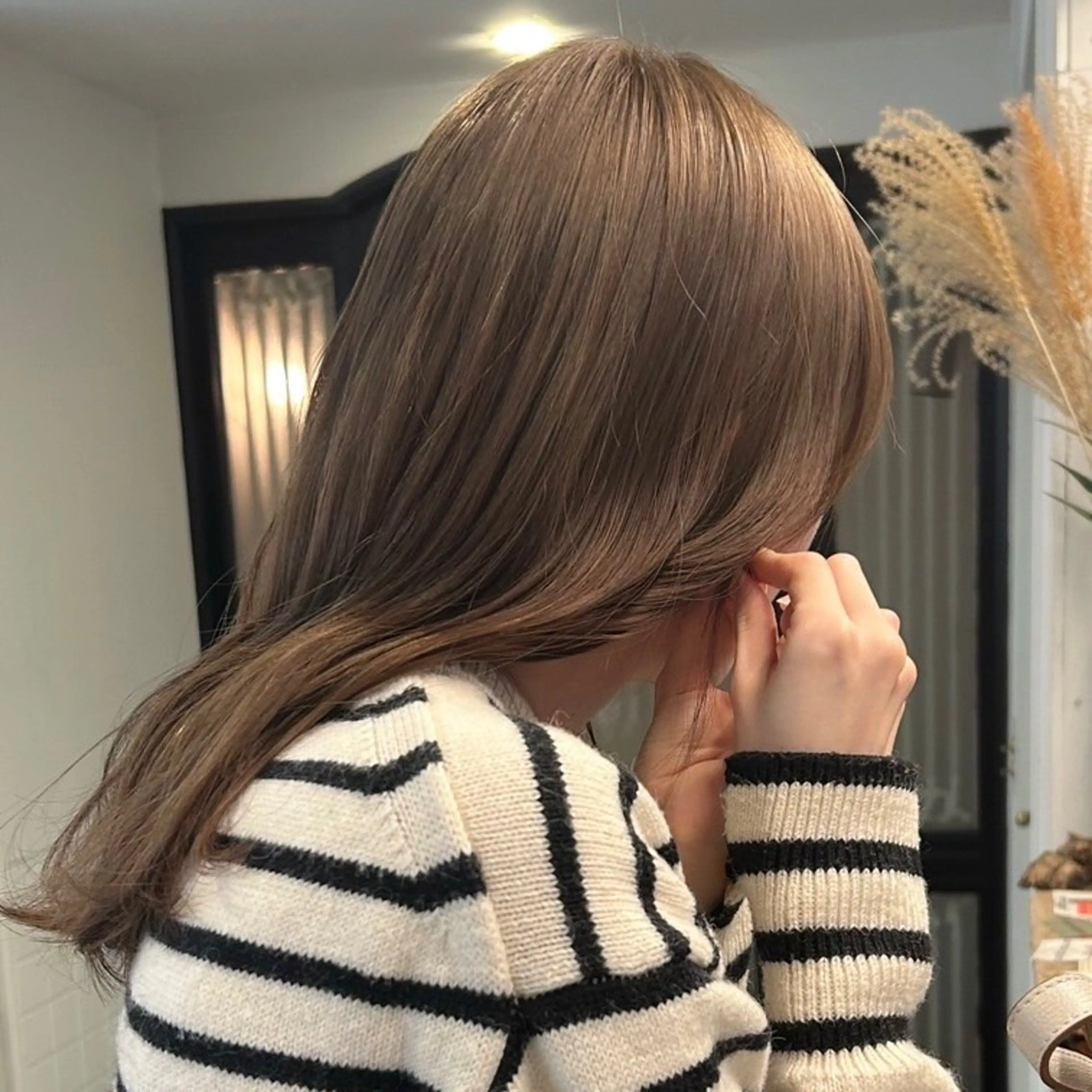 カラー ブリーチなし/透明感 /ショート/大世のヘアスタイル