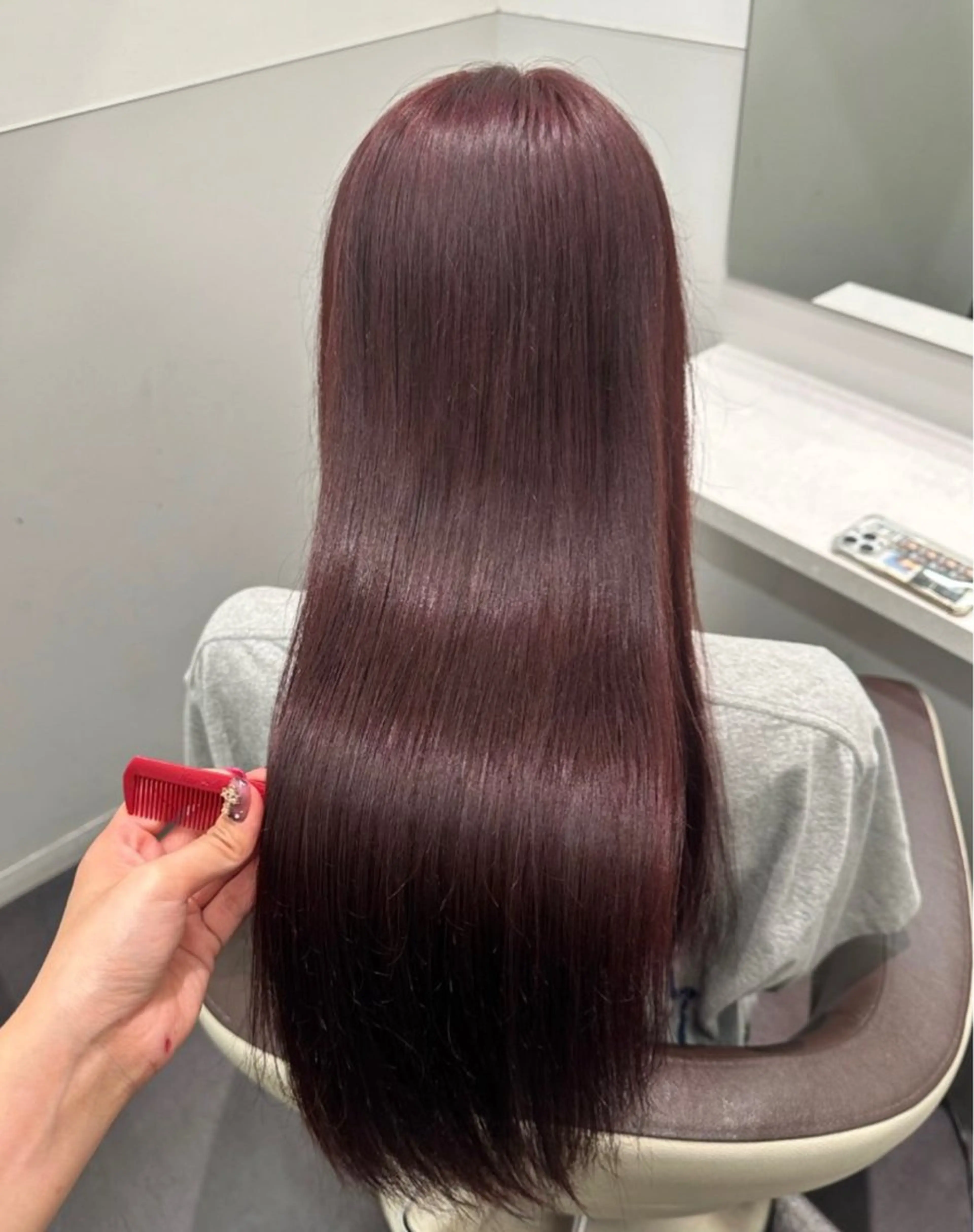 ロング カラー 髪質改善 トリートメント カット トリートメント salowin原宿iori所属・💋ハイトーンデザイ ンヘア💋A'nyuのヘアスタイル