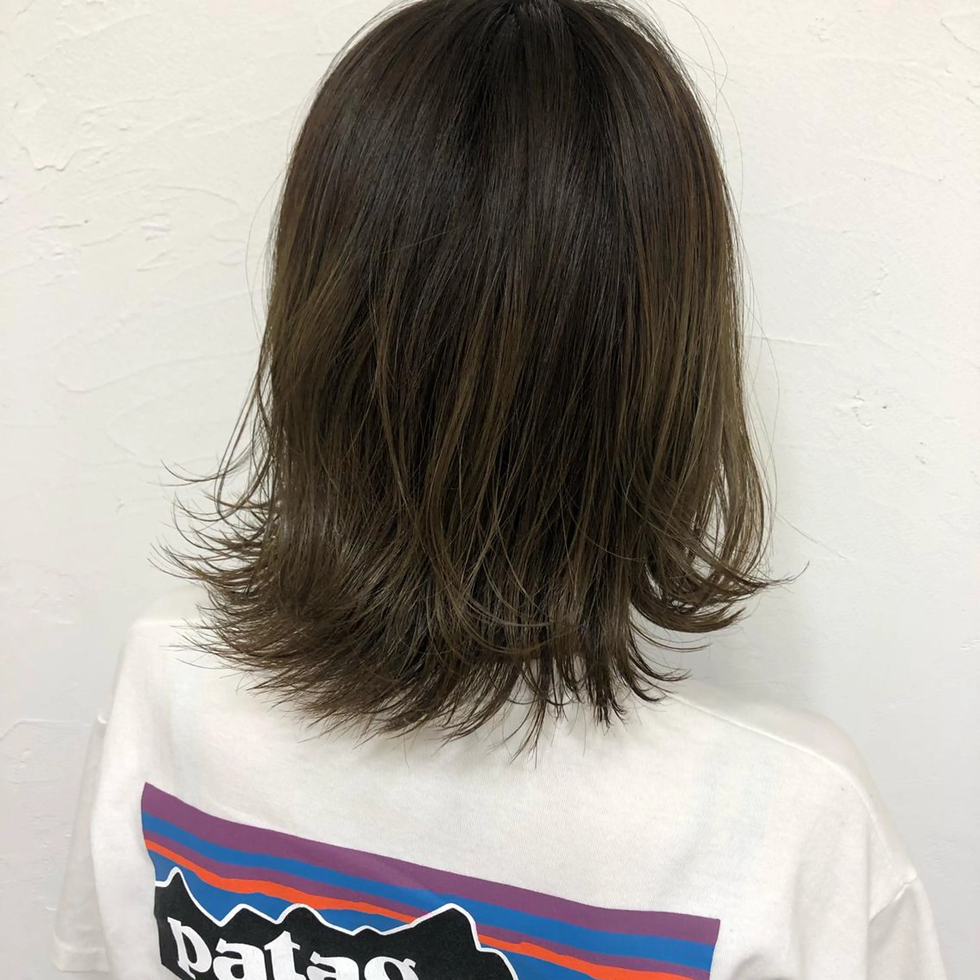 ミディアム GLROW haruhiのヘアスタイル