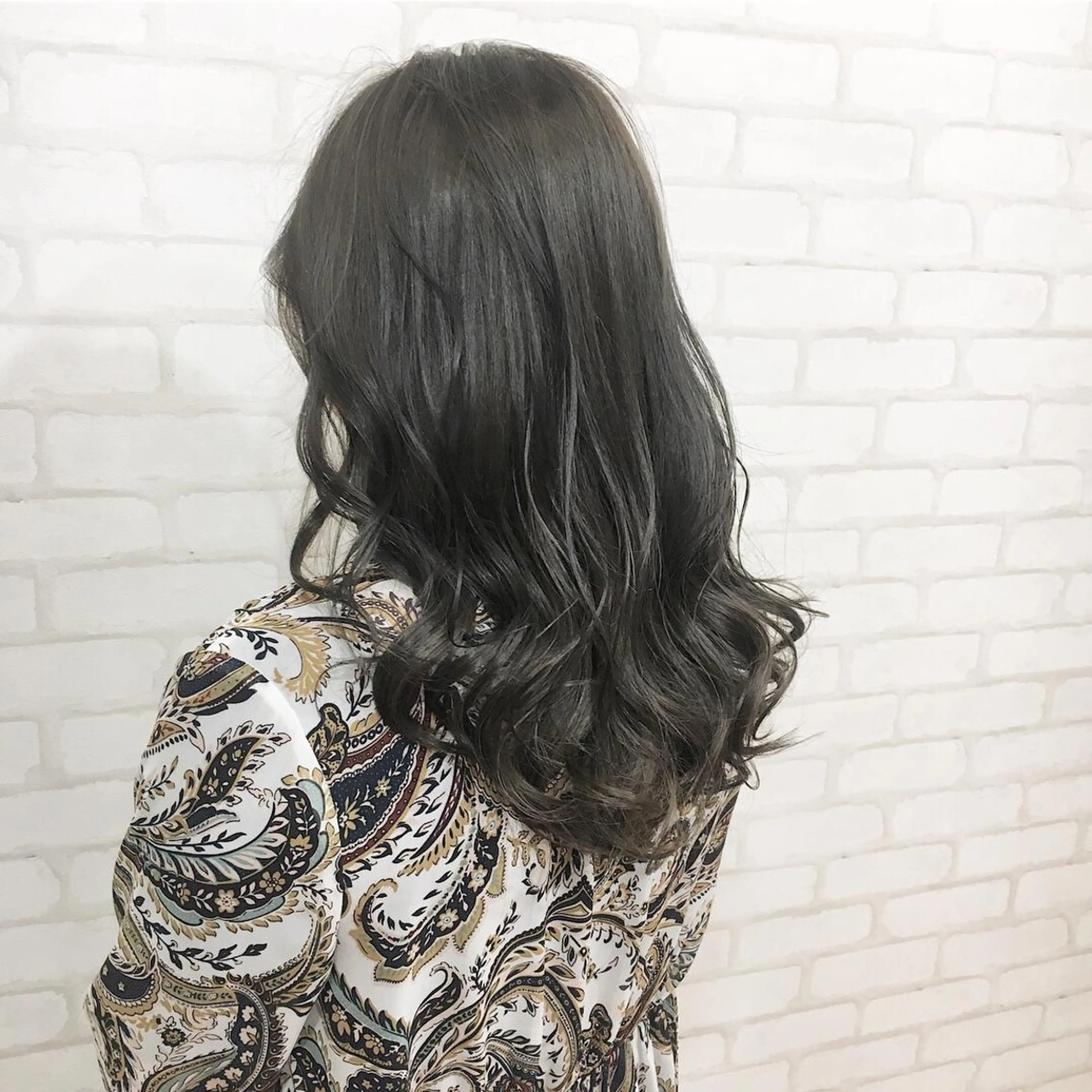 ロング カラー 透明感カラー グレージュ ラベンダーカラー ラベンダーグレージュ ラベンダーグレー カット ヘアカラー トリートメント ✨艶髪✨透明感✨ 山内大樹のヘアスタイル