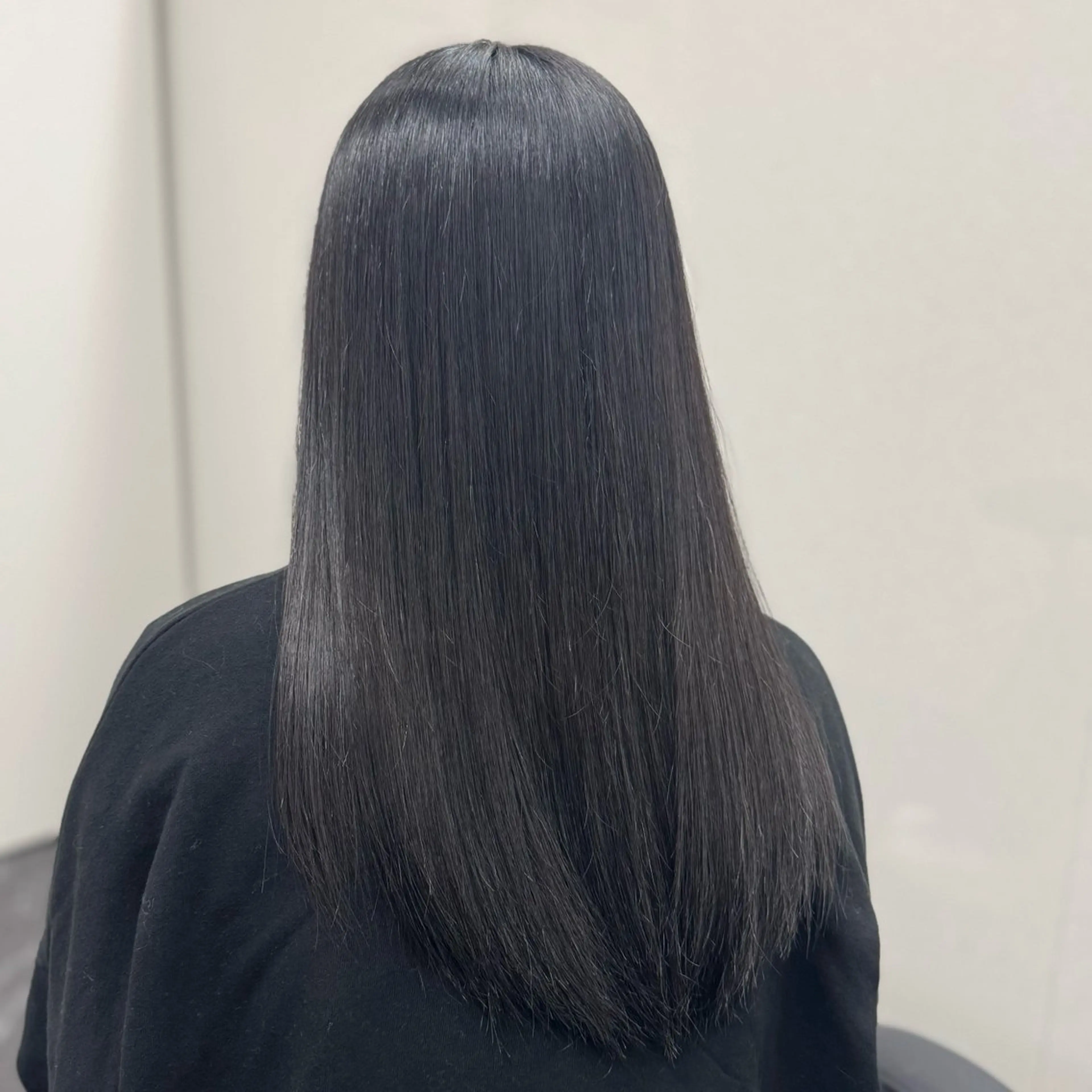 ロング パーマ 髪質改善 韓国風ヘア 縮毛矯正 トリートメント カット 縮毛矯正 トリートメント ブリーチなし Ⅰ 髪質改善カラーのヘアスタイル