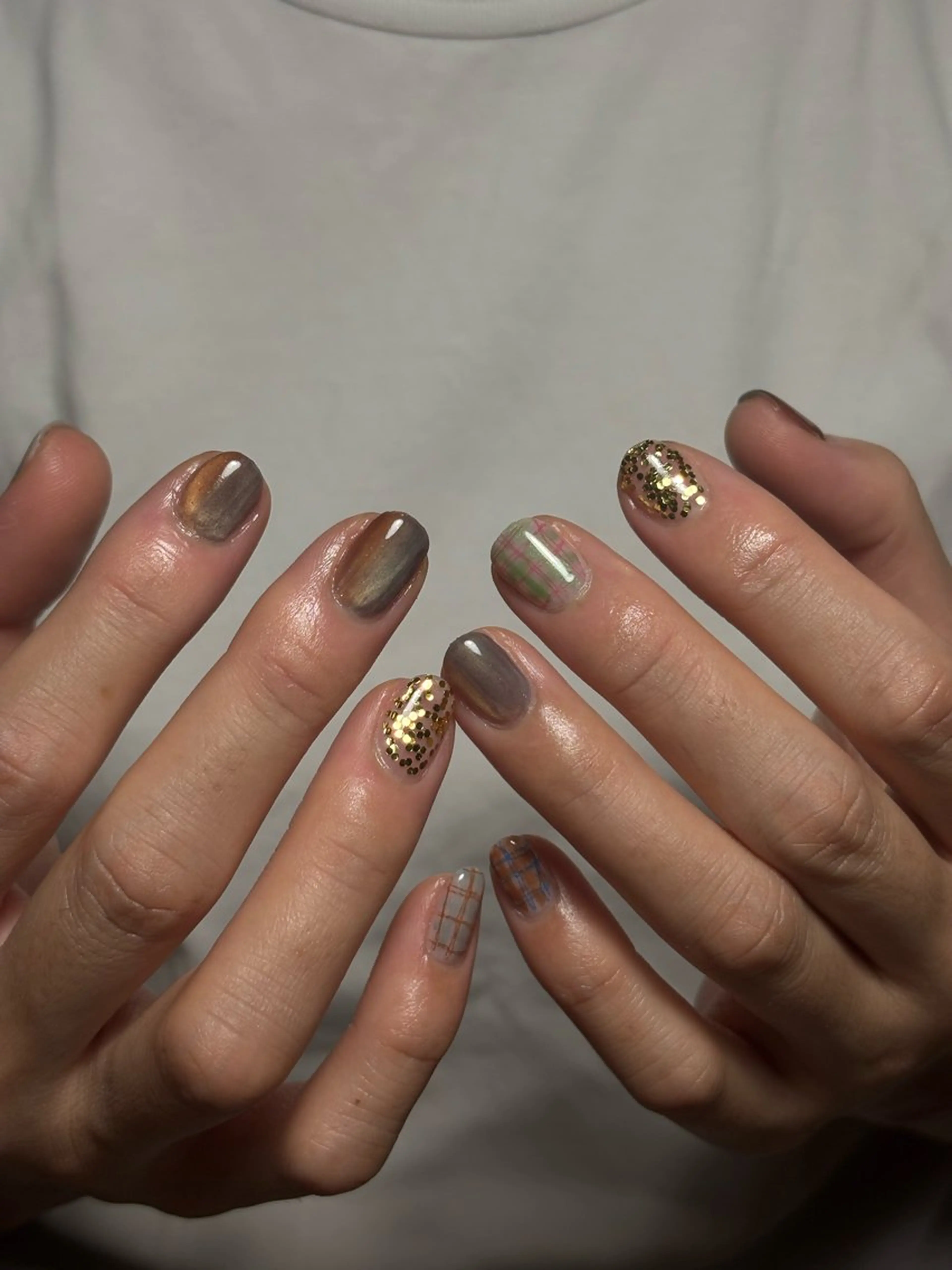 ネイル アートネイル オーロラネイル フットネイル ジェルネイル グラデーション ハンドネイル fil nailのネイルデザイン