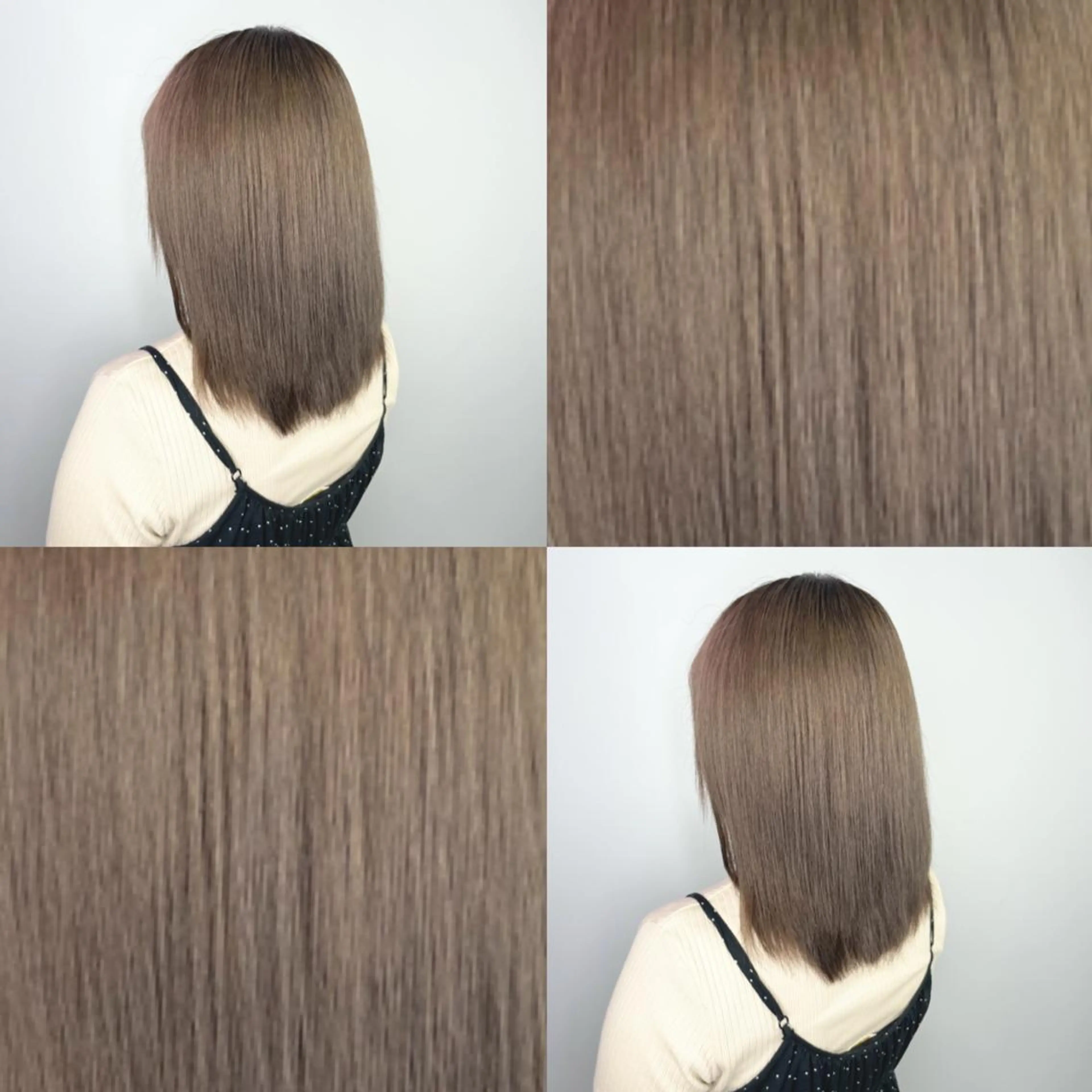 セミロング カラー ヘアアレンジ 髪質改善縮毛矯正 kosuke_IJKのヘアスタイル