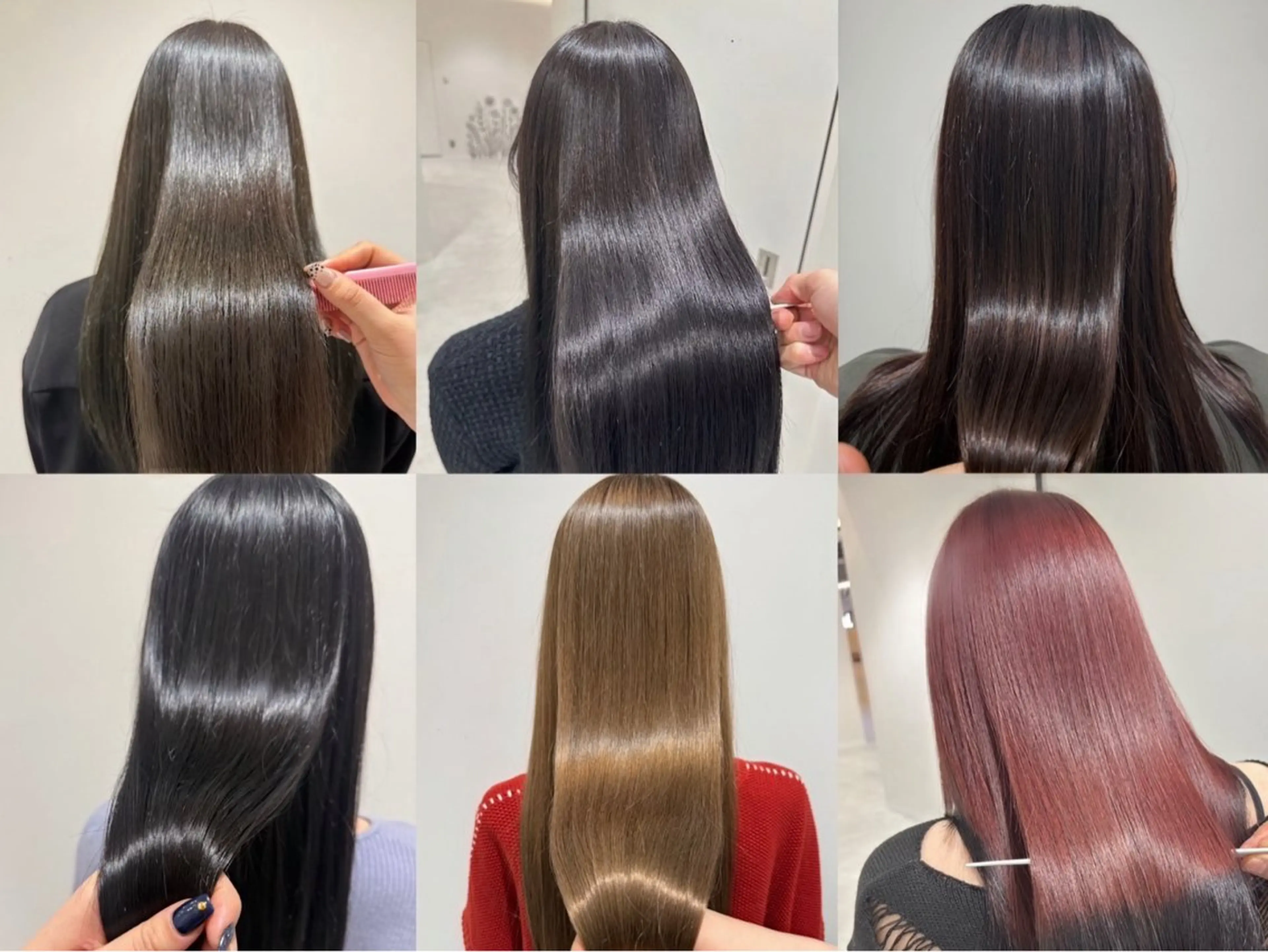 ロング トリートメント 🩶横浜美容室 透明感カラー✝️るみのヘアスタイル