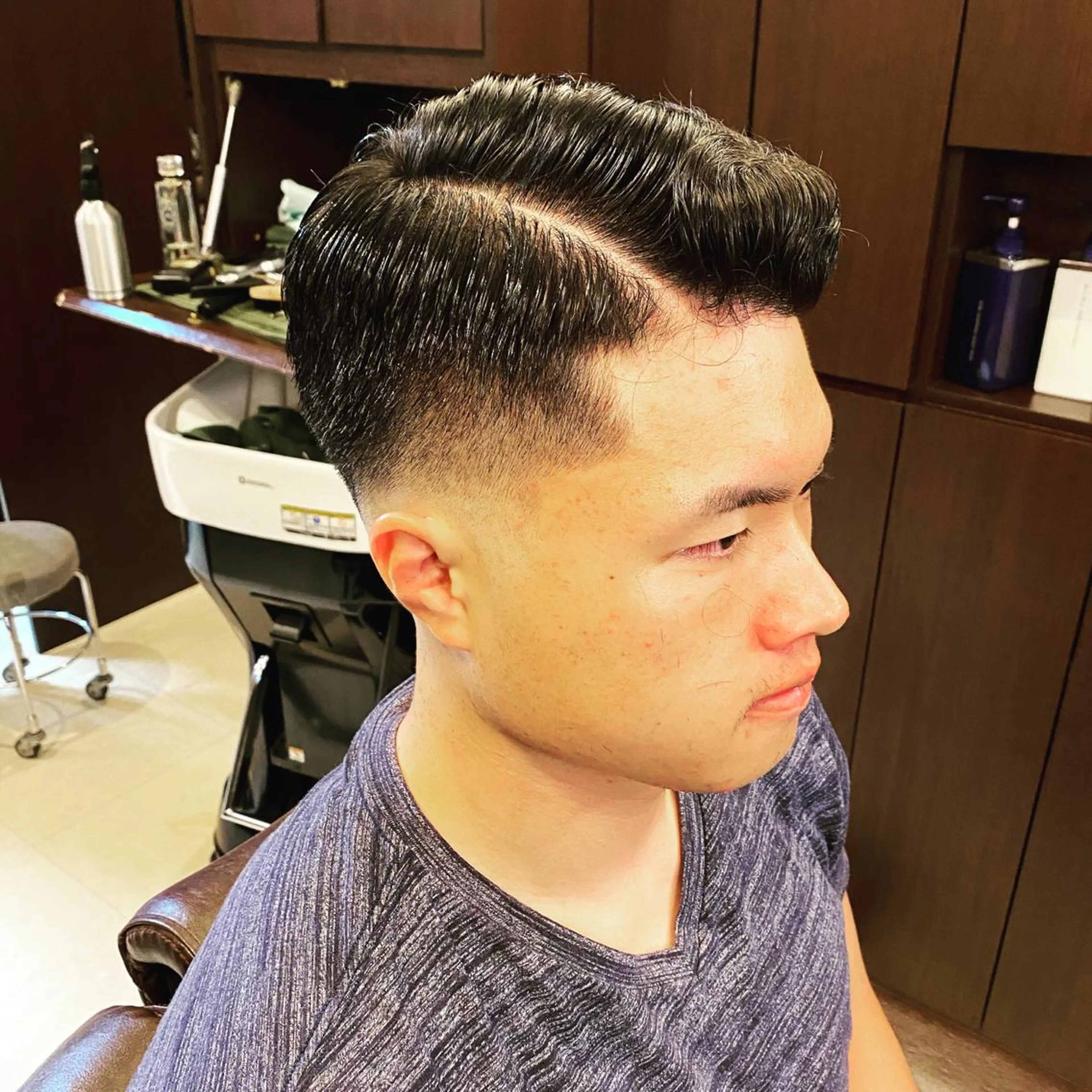 TRAD  BARBER STYLE Ⅱ所属・💈二子玉川メンズ カット木村海斗💈のヘアスタイル