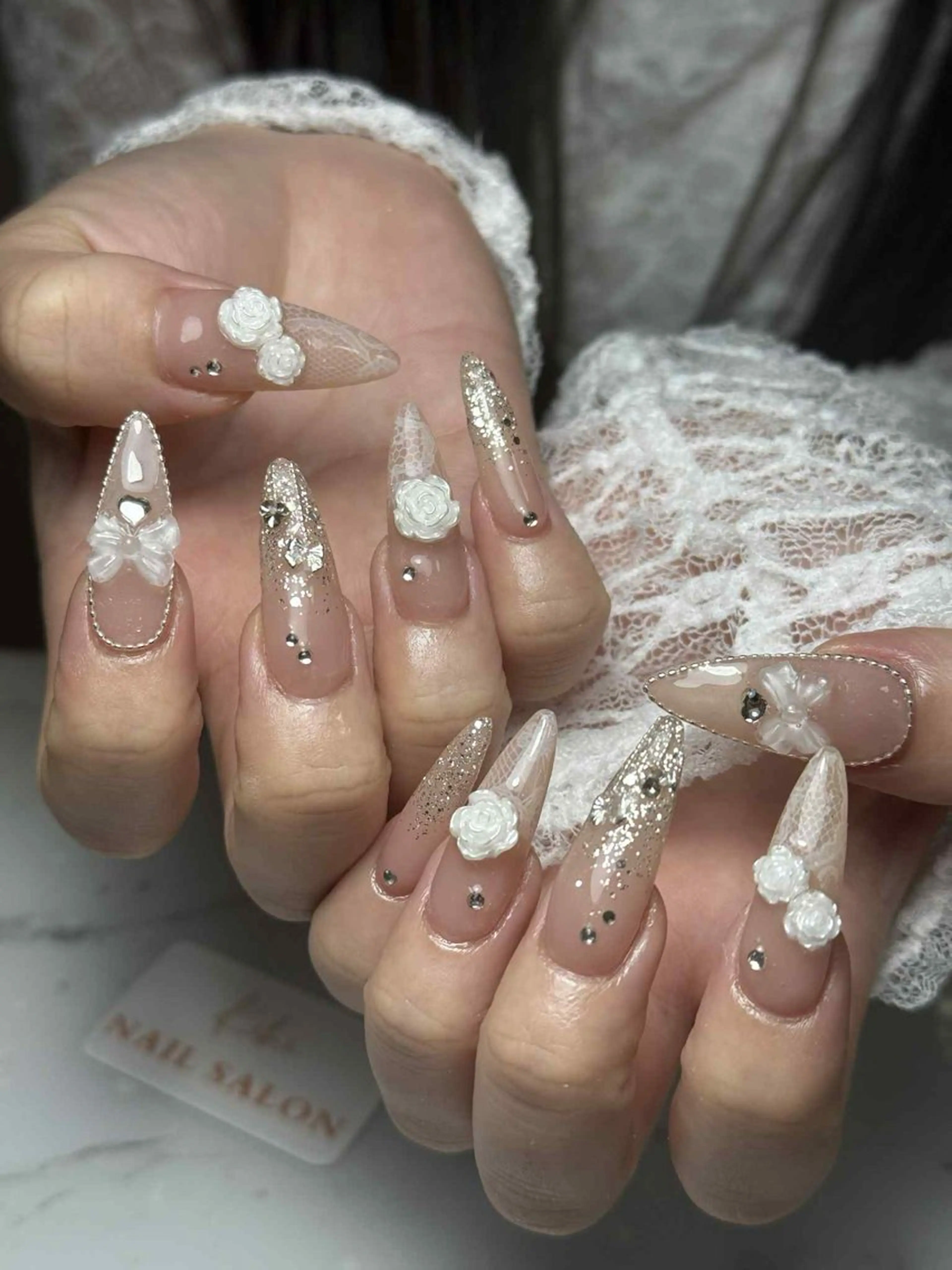 ネイル アートネイル フレンチネイル ジェルネイル グラデーション 韓国ネイル ハンドネイル ハンドケア Nail Salon Kihi さくらのネイルデザイン
