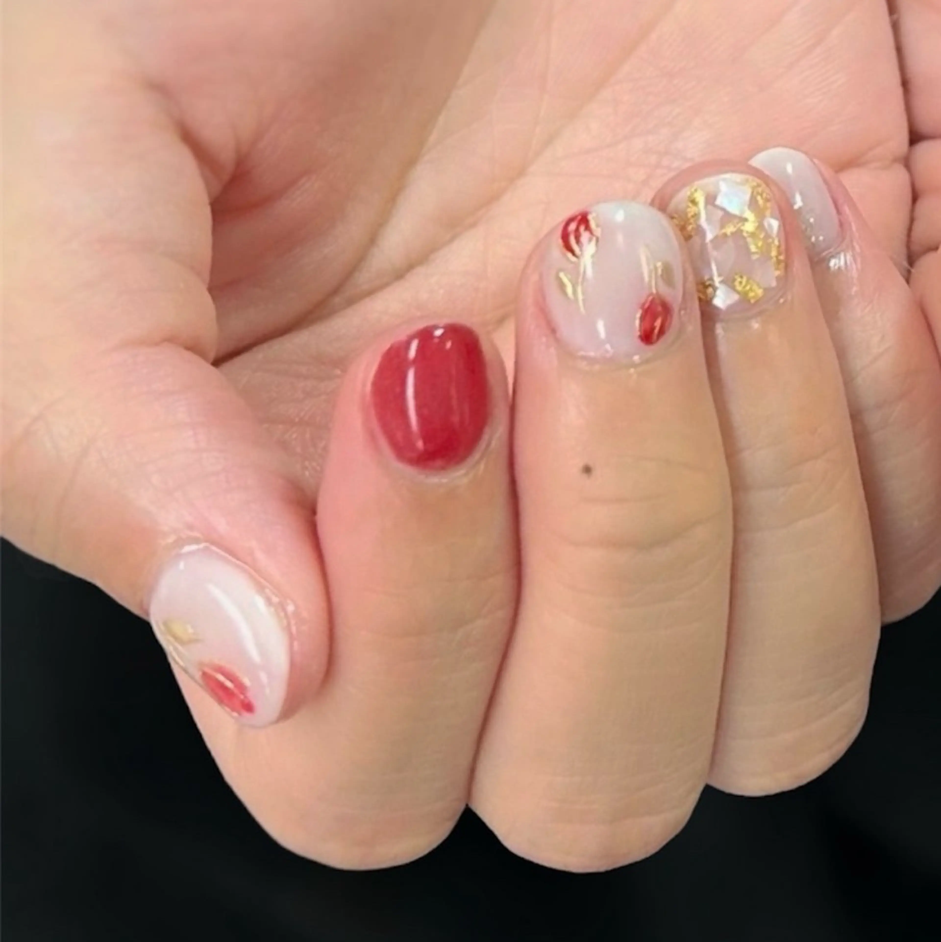 ネイル ハンドネイル アトリエ　ミモザ所属・いまむら あかりのネイルデザイン