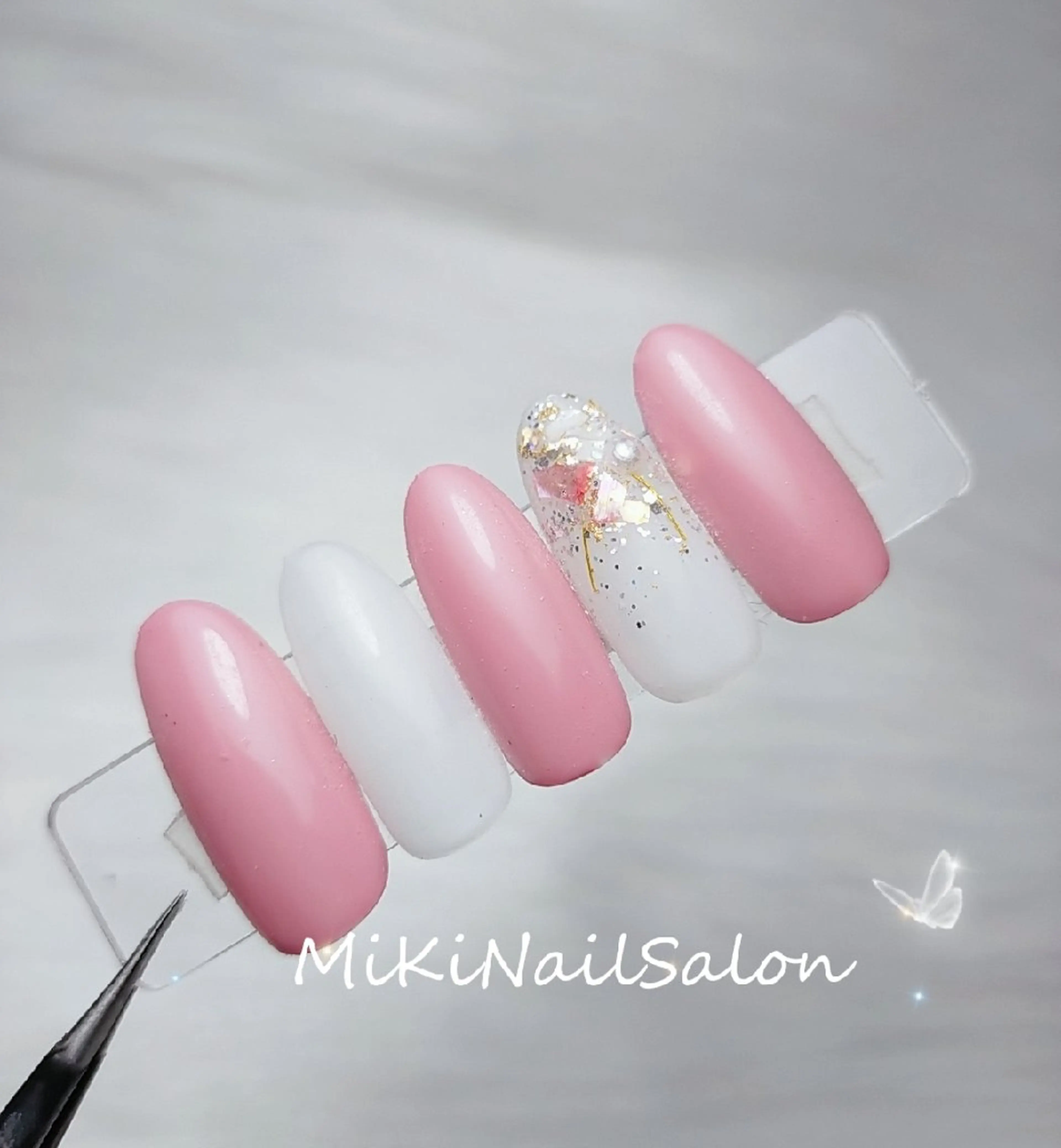 ネイル ハンドネイル 🎀Yumi✨ 長さ出し専門のネイルデザイン