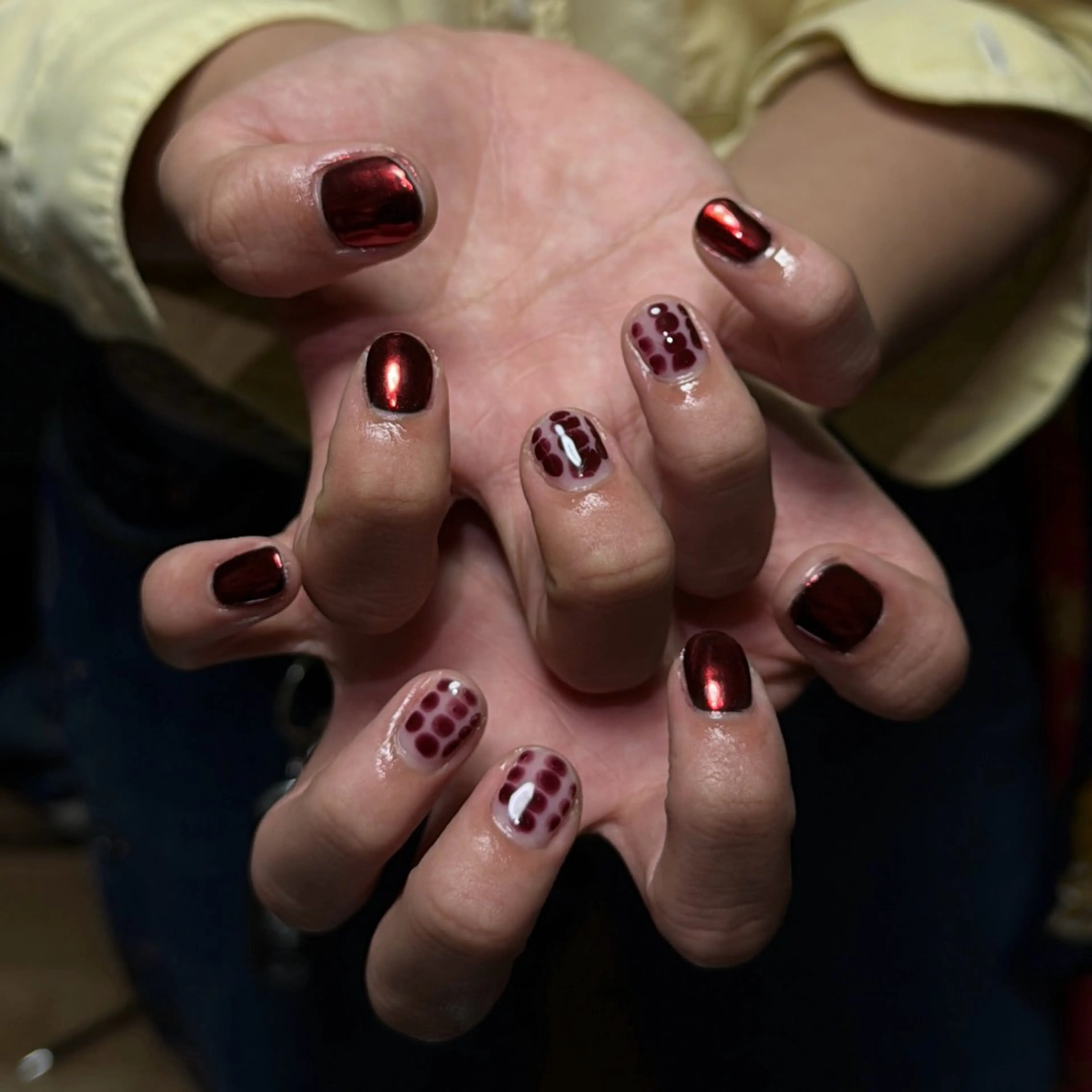 メンズ ネイル ハンドネイル 【REVE】 Niraiのネイルデザイン