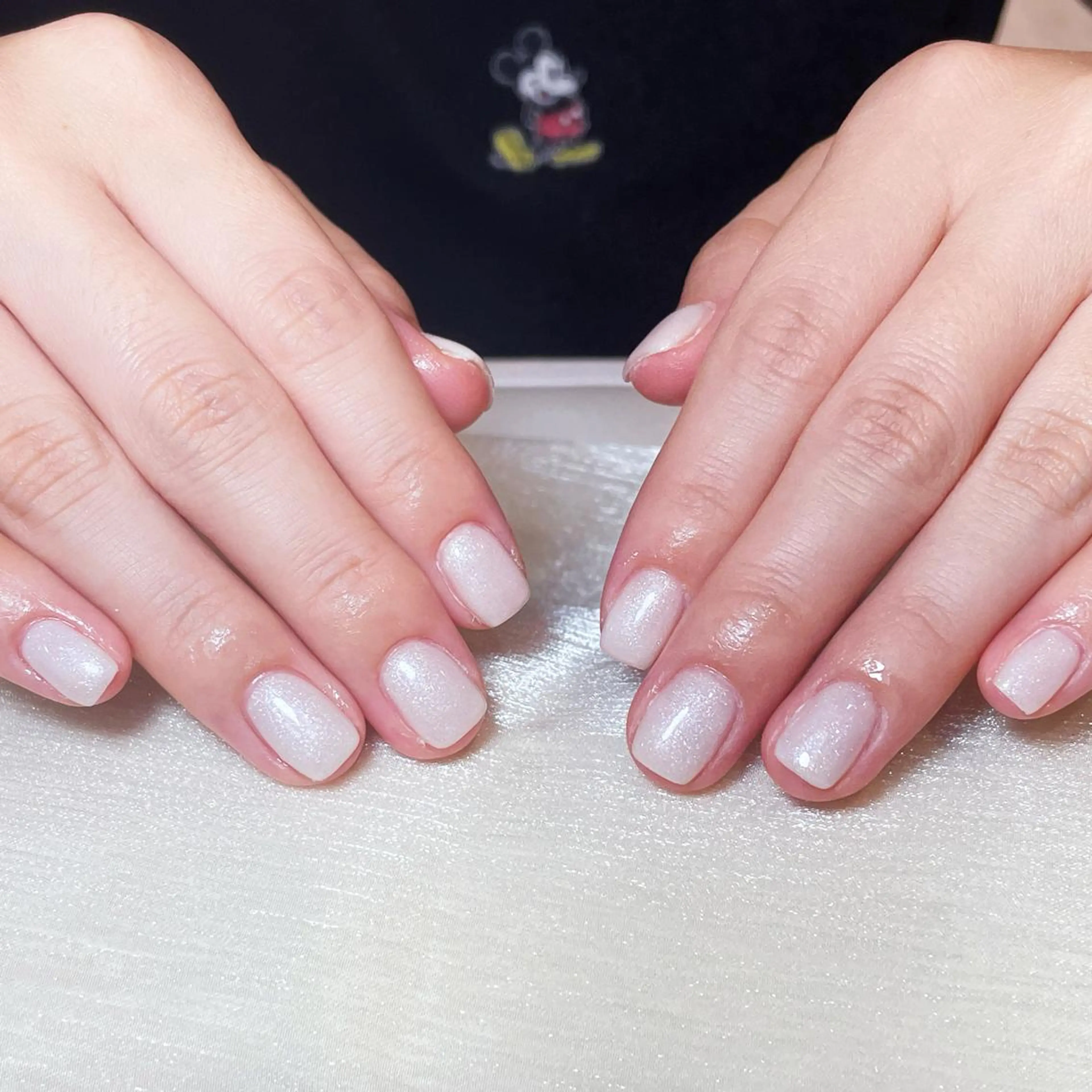 ネイル アートネイル オーロラネイル ガーリー キラキラネイル マグネットネイル ハンドネイル YOYO 💅のネイルデザイン