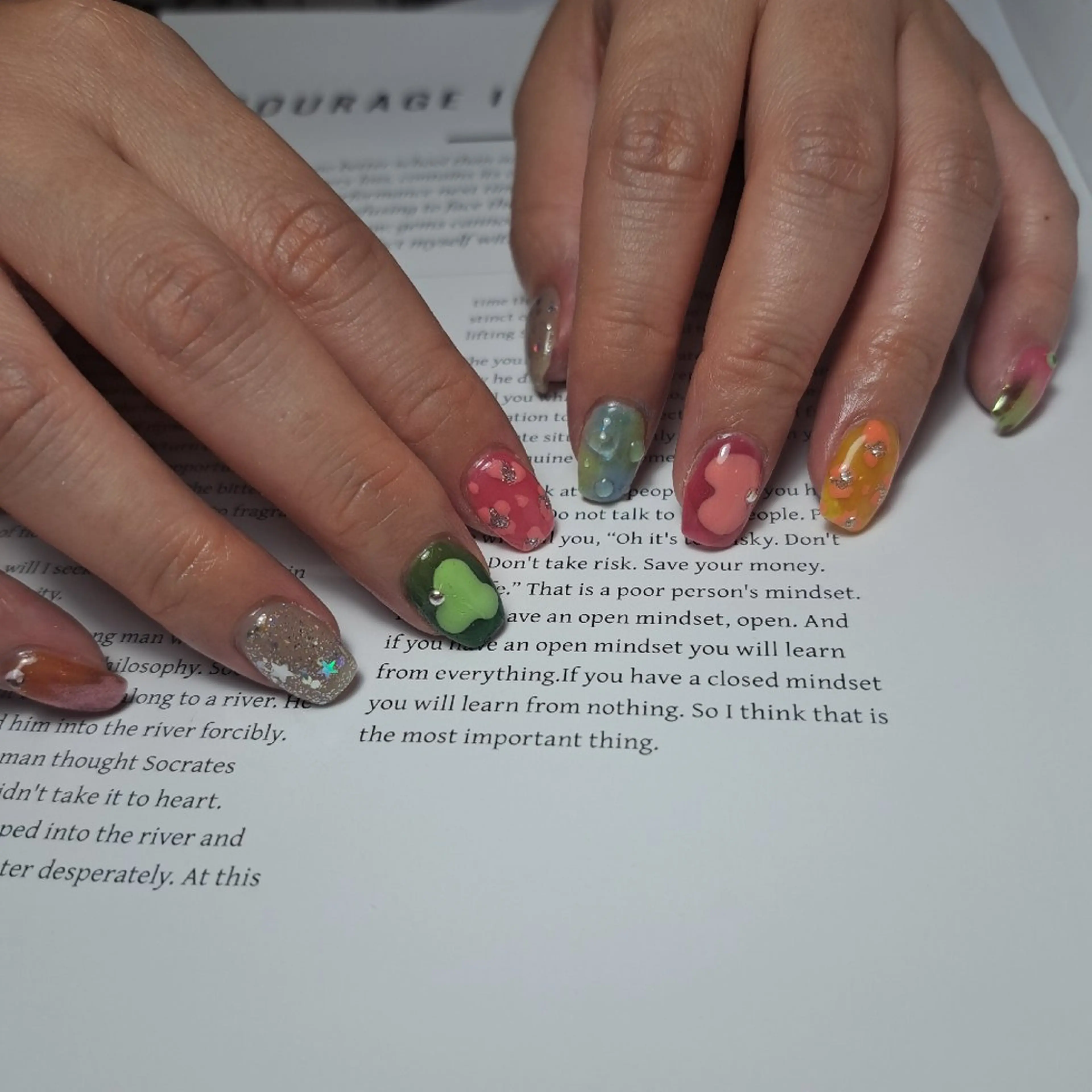 ネイル アートネイル ジェルネイル 持ち込み Nail mood /アートし放題のネイルデザイン