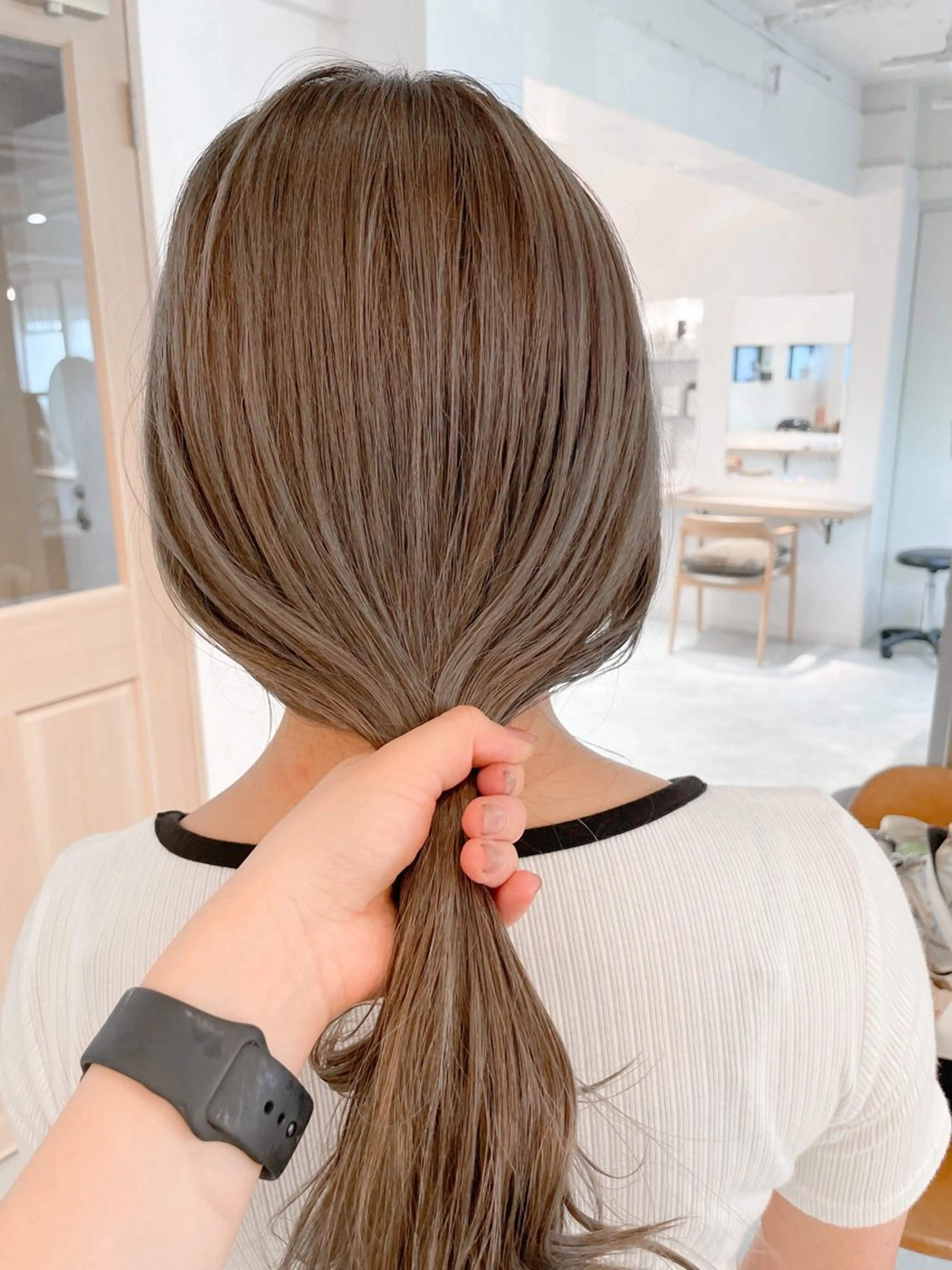 ロング カラー ヘアカラー トリートメント 💖竹島 遥楓💖のヘアスタイル