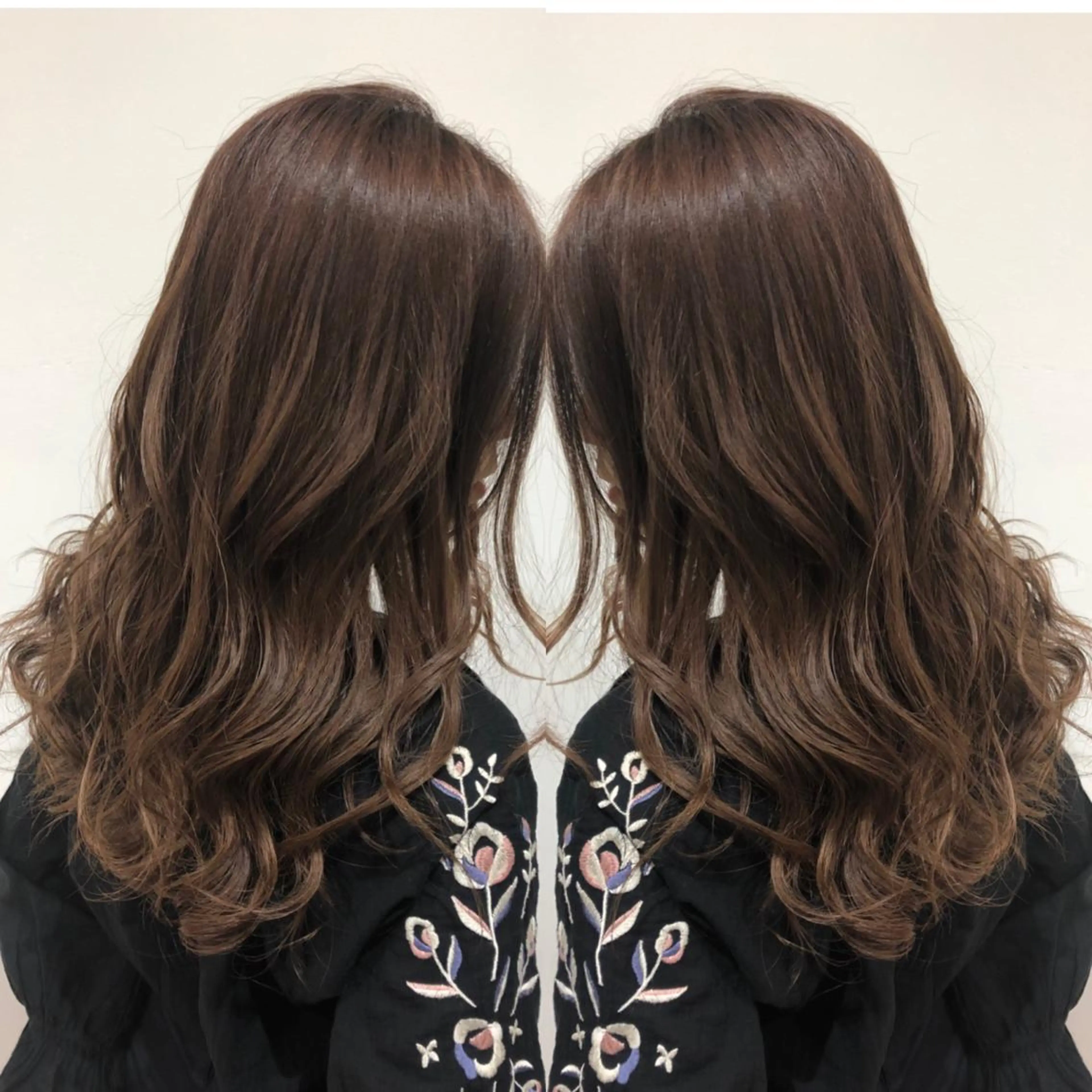 カラー ブラウンカラー ココアブラウン ハイライトカラー ✄デザイン特化 /Ami✄のヘアスタイル