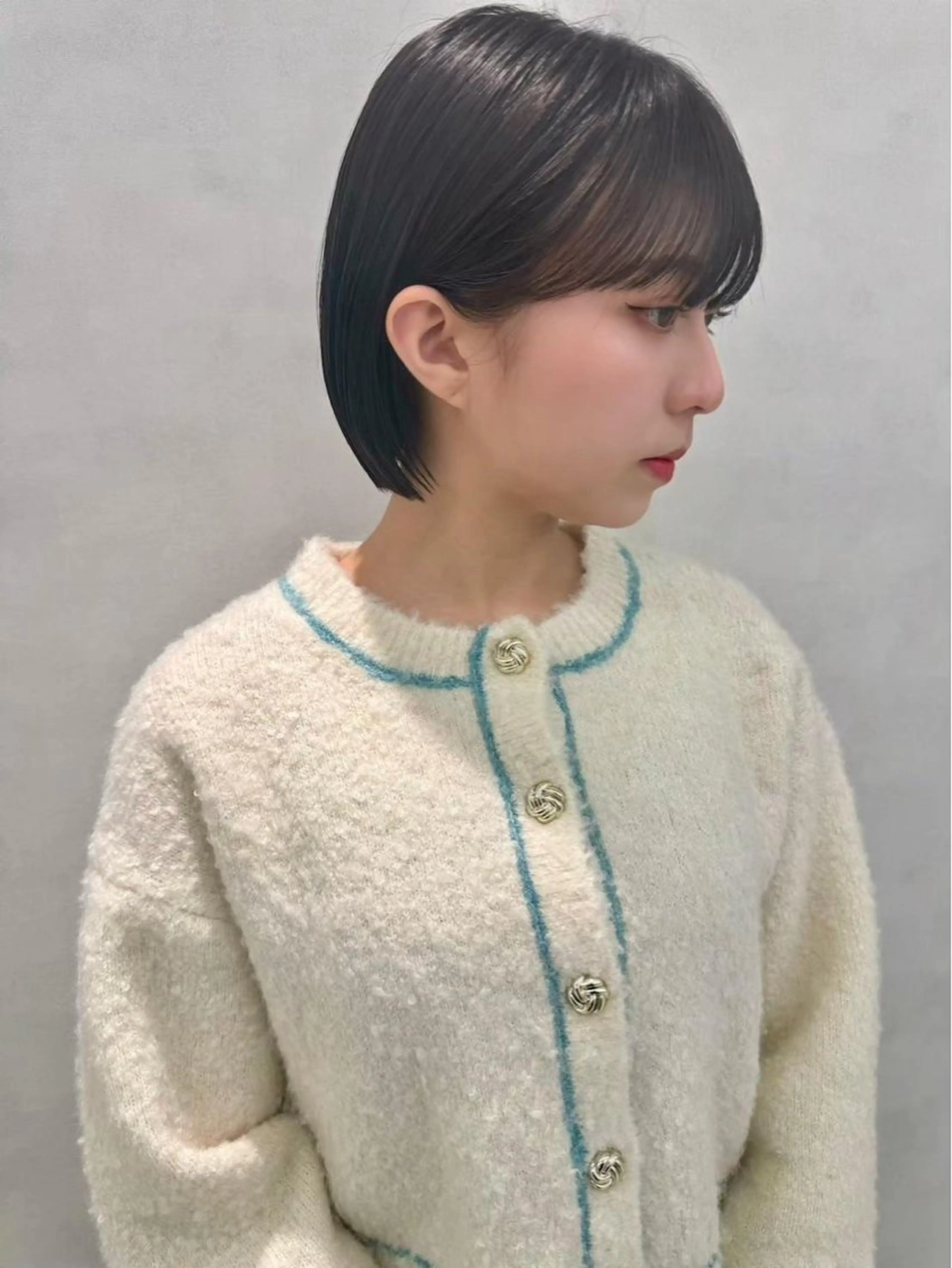 ショート カラー ヘアアレンジ カット 縮毛矯正 トリートメント ✨韓国レイヤー/ 髪質改善✨　冨永剛のヘアスタイル