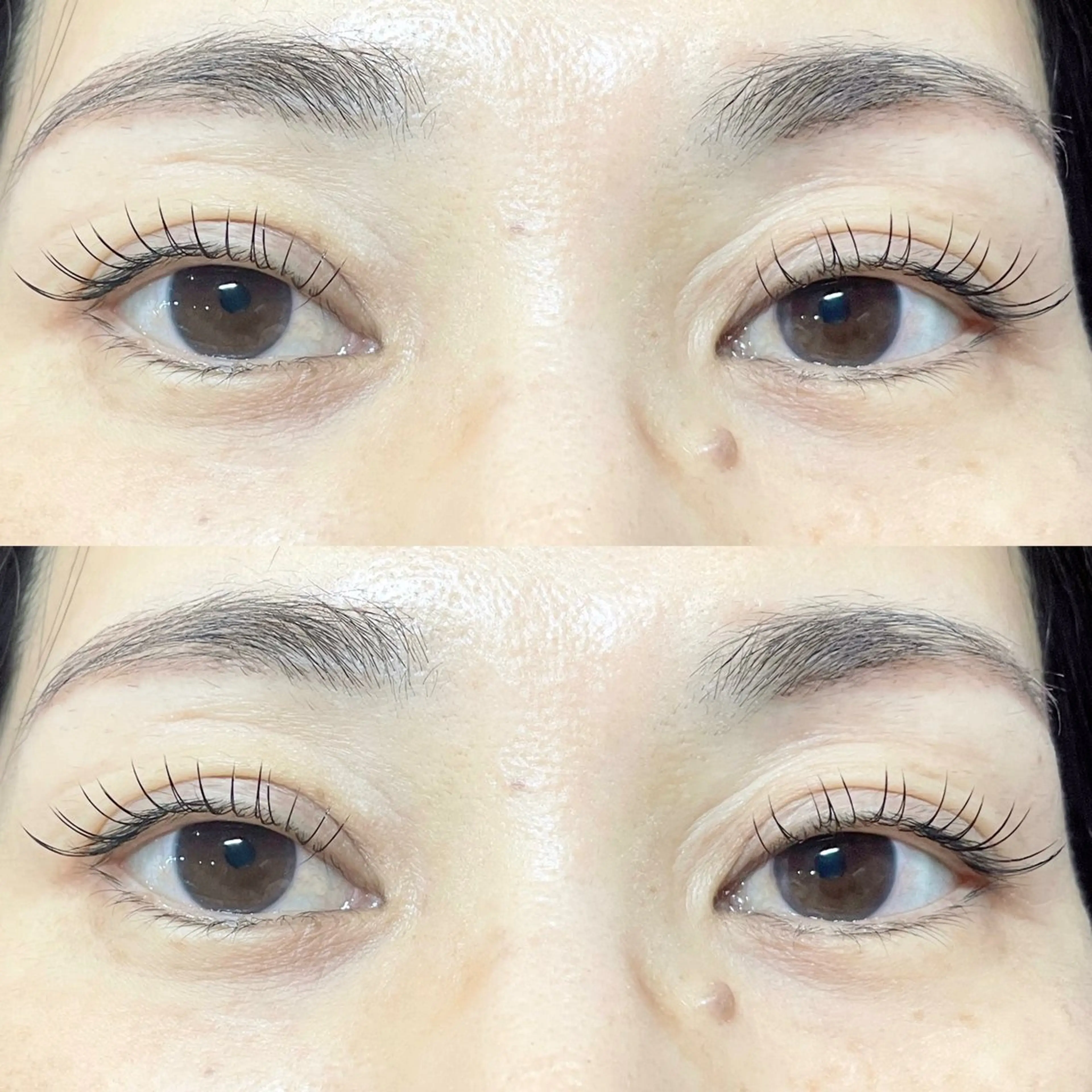 マツエク・マツパ フラットラッシュ 目尻長め ＋tico _ayanaのマツエク・マツパデザイン