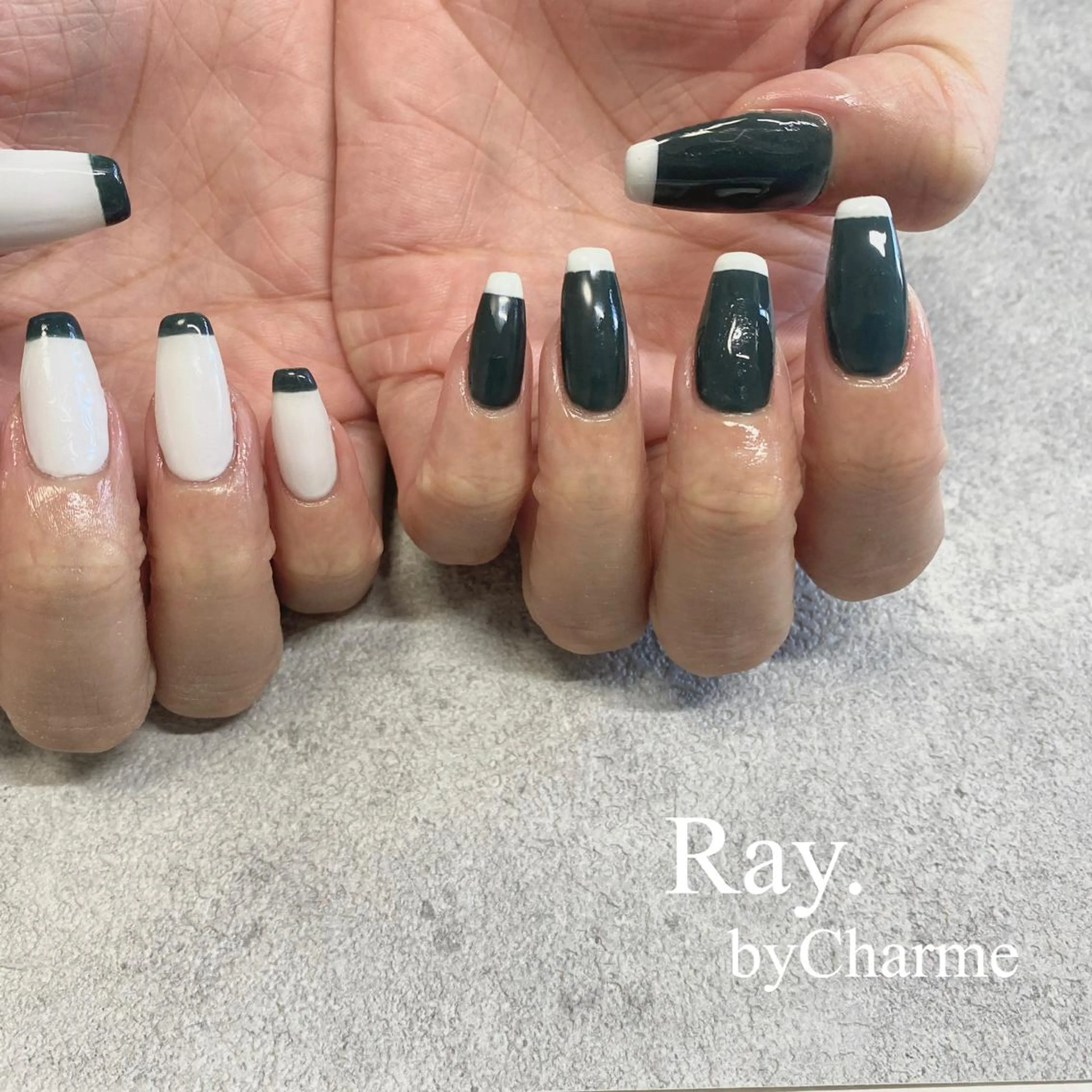 ネイル Ray. /綺麗目ニュアンスのネイルデザイン