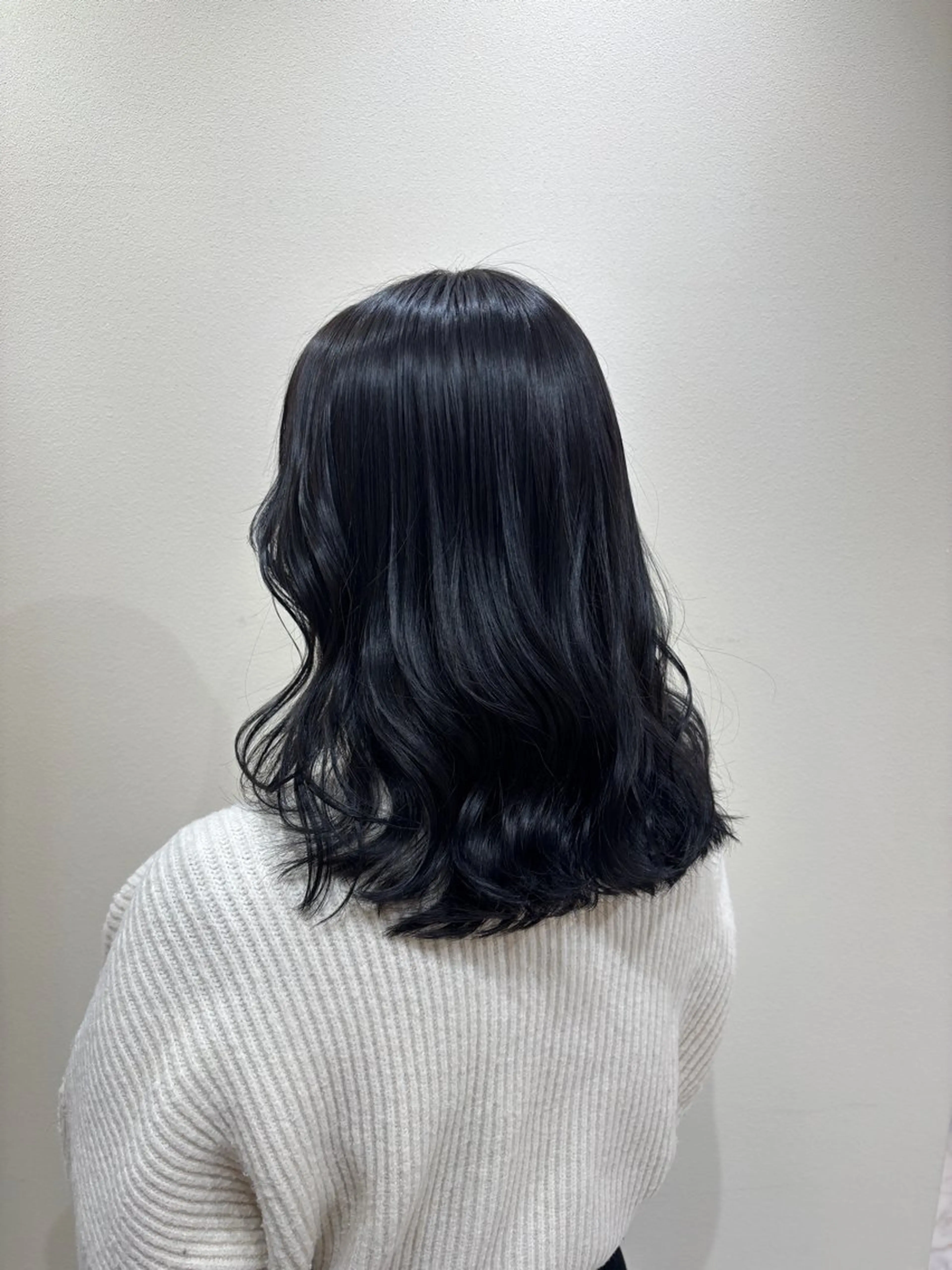 セミロング ヘアカラー トリートメント 透明感艶カラー/髪質 改善/momo🎀のヘアスタイル