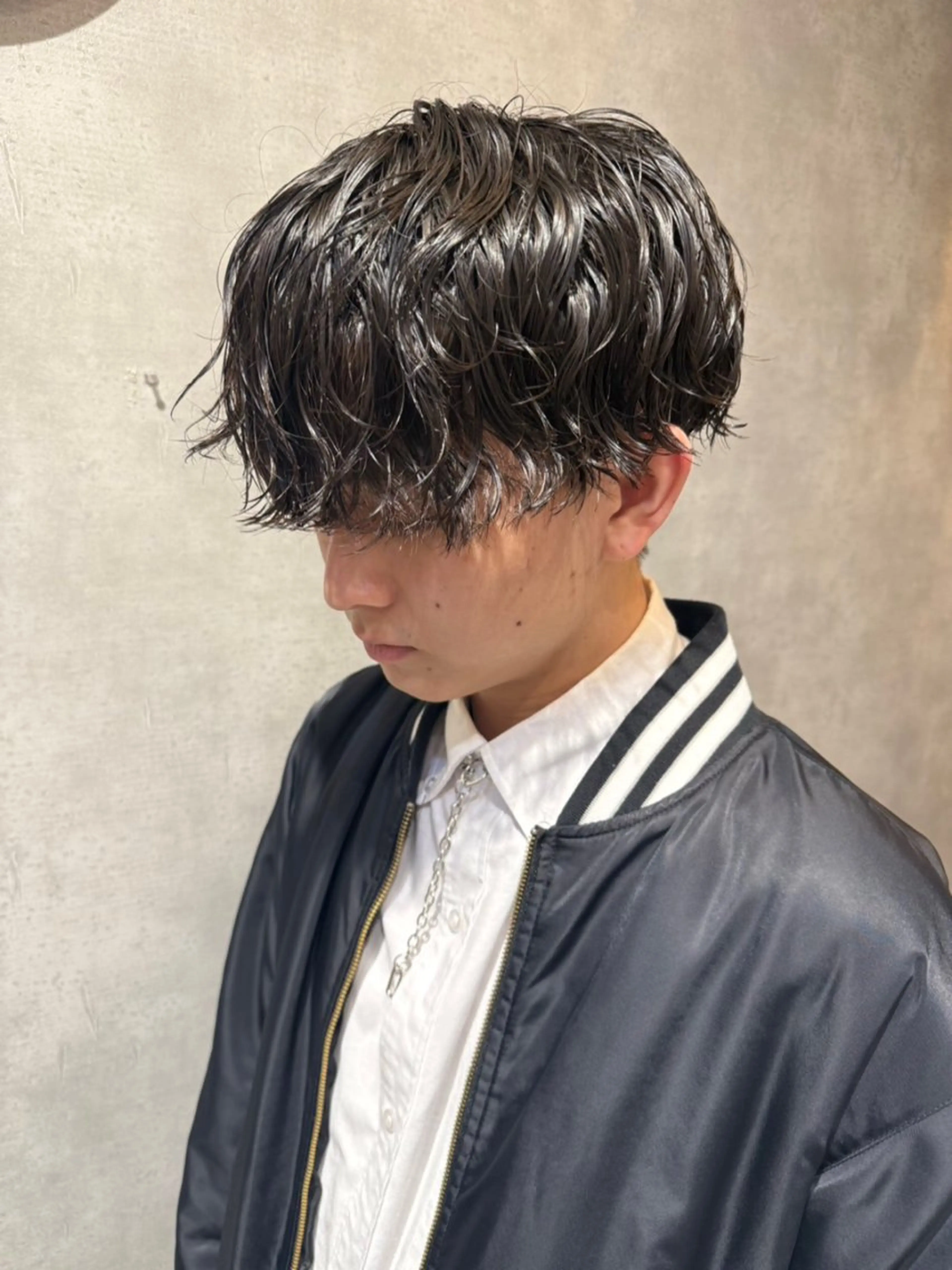 ショート カット パーマ hair make chic所属・chic　神田 幸也のヘアスタイル