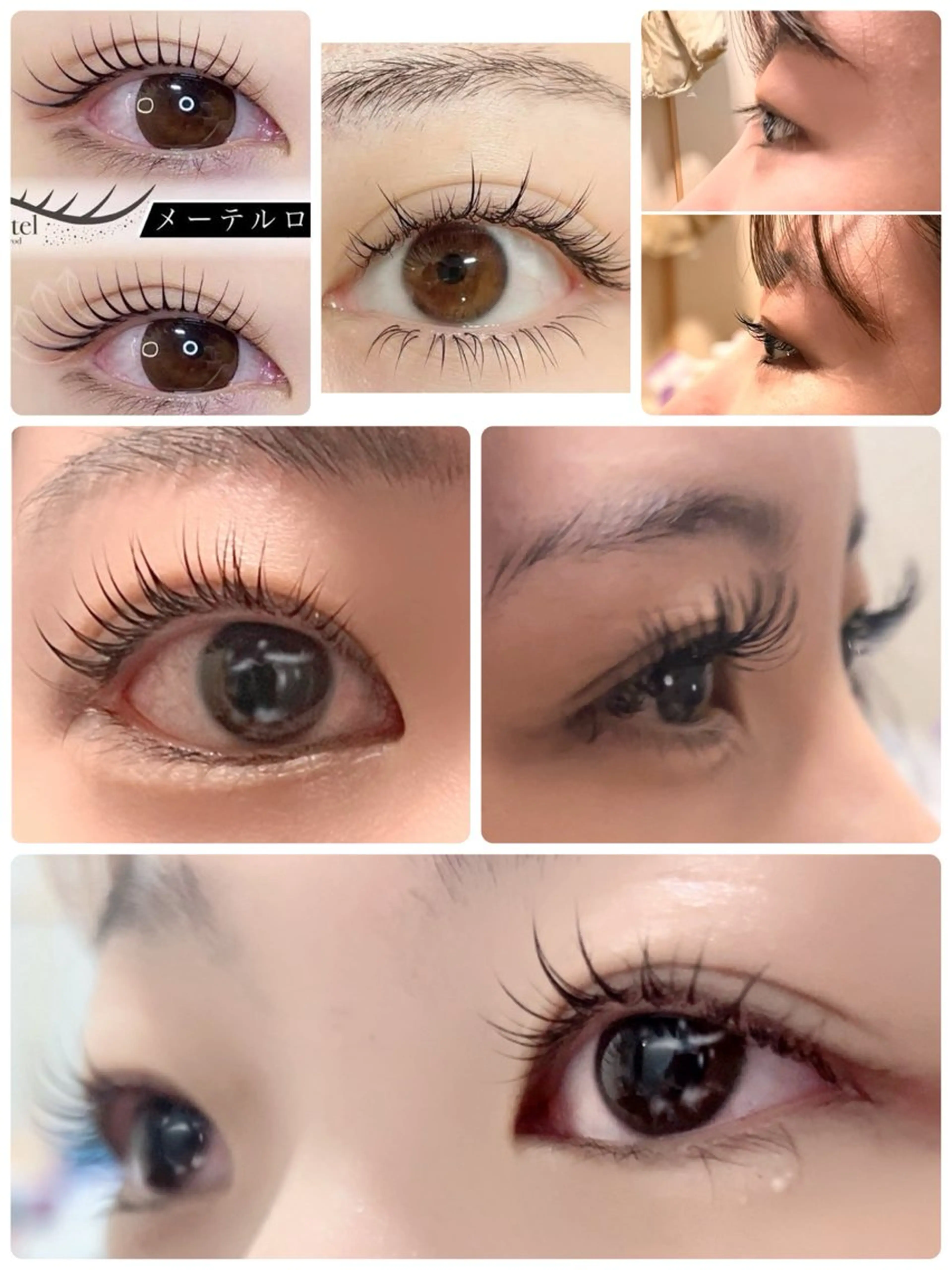 マツエク・マツパ バインドロック パリジェンヌラッシュリフト eyelist Asamiのマツエク・マツパデザイン