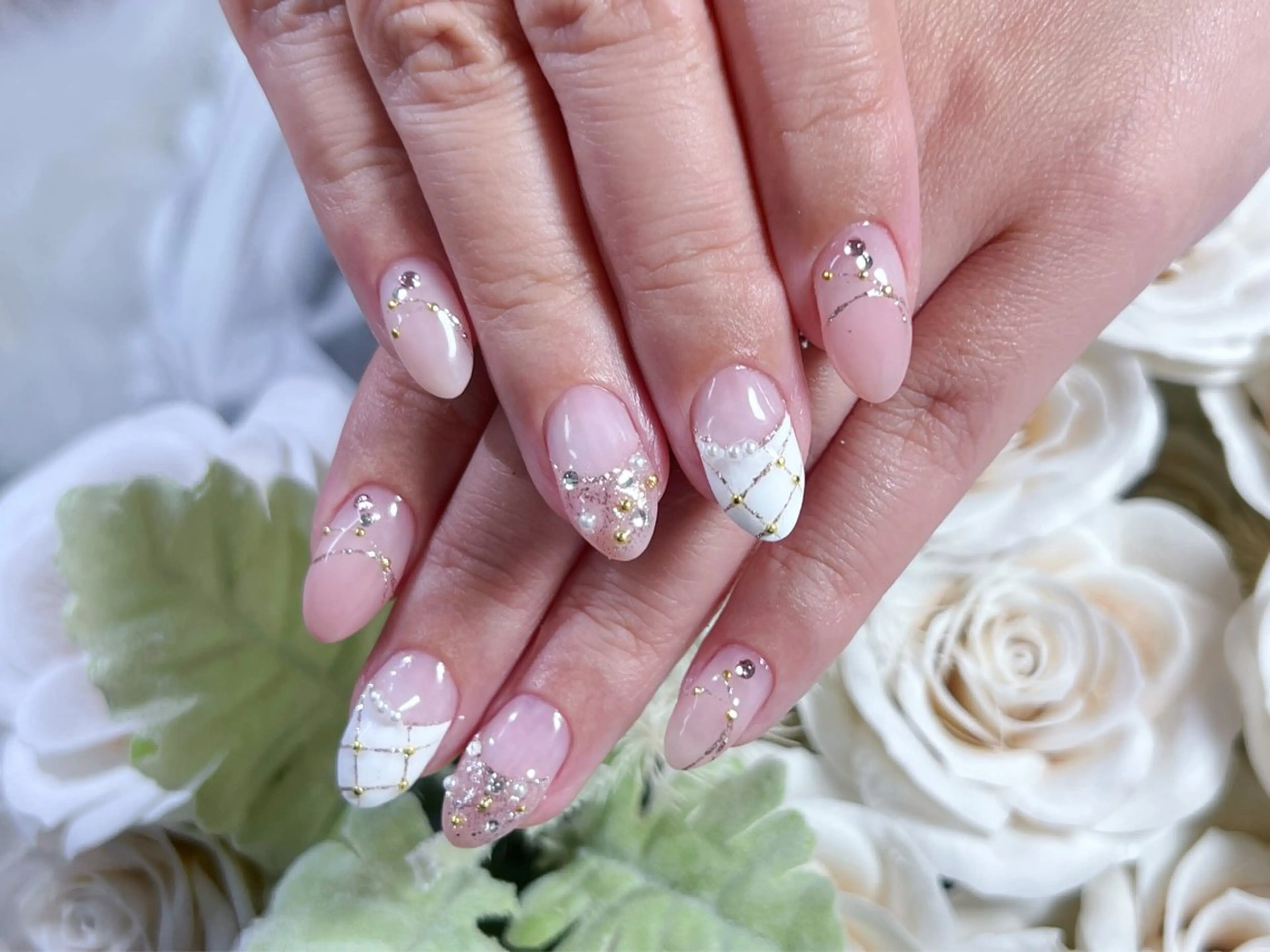 ネイル ロングネイル 持ち込み スカルプネイル ワンホンネイル ハンドネイル Painty所属・Painty nailのネイルデザイン