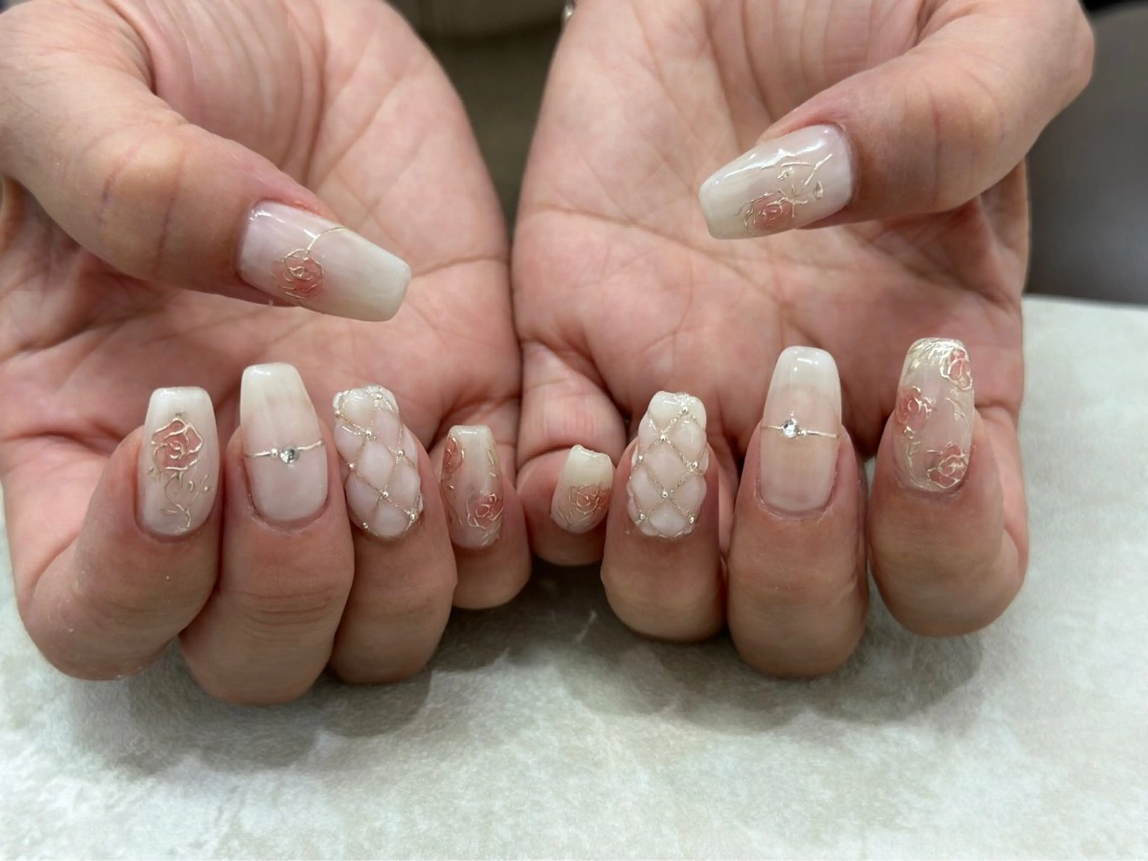 ネイル ハンドネイル nail salon  ∞ mikanal ∞所属・nailsalon ∞ ﾐｶﾅﾙ ∞のネイルデザイン