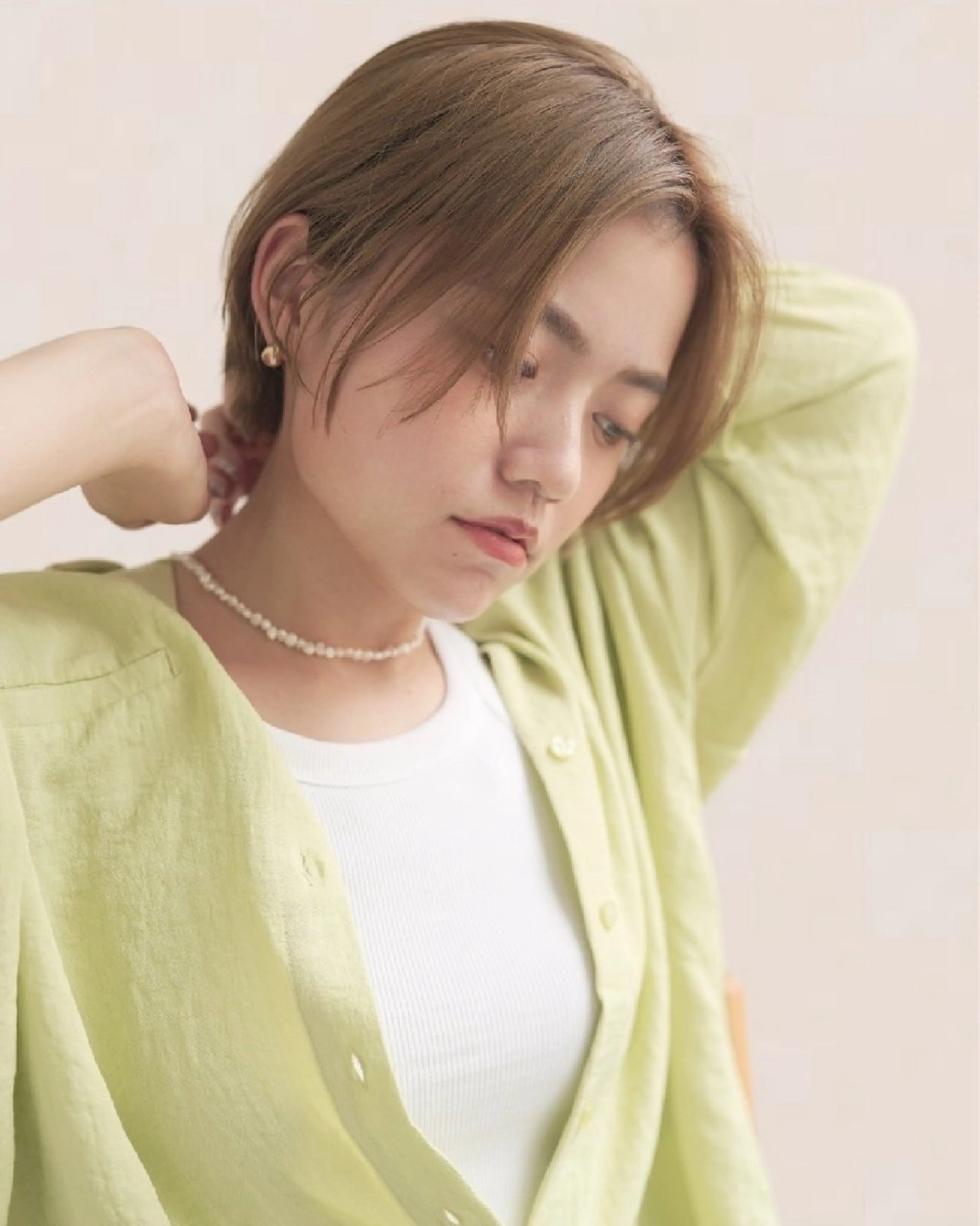 ショート 縮毛矯正 トリートメント カット ヘアカラー 🌈扱いやすいボ ブ特化/Bob🌈のヘアスタイル