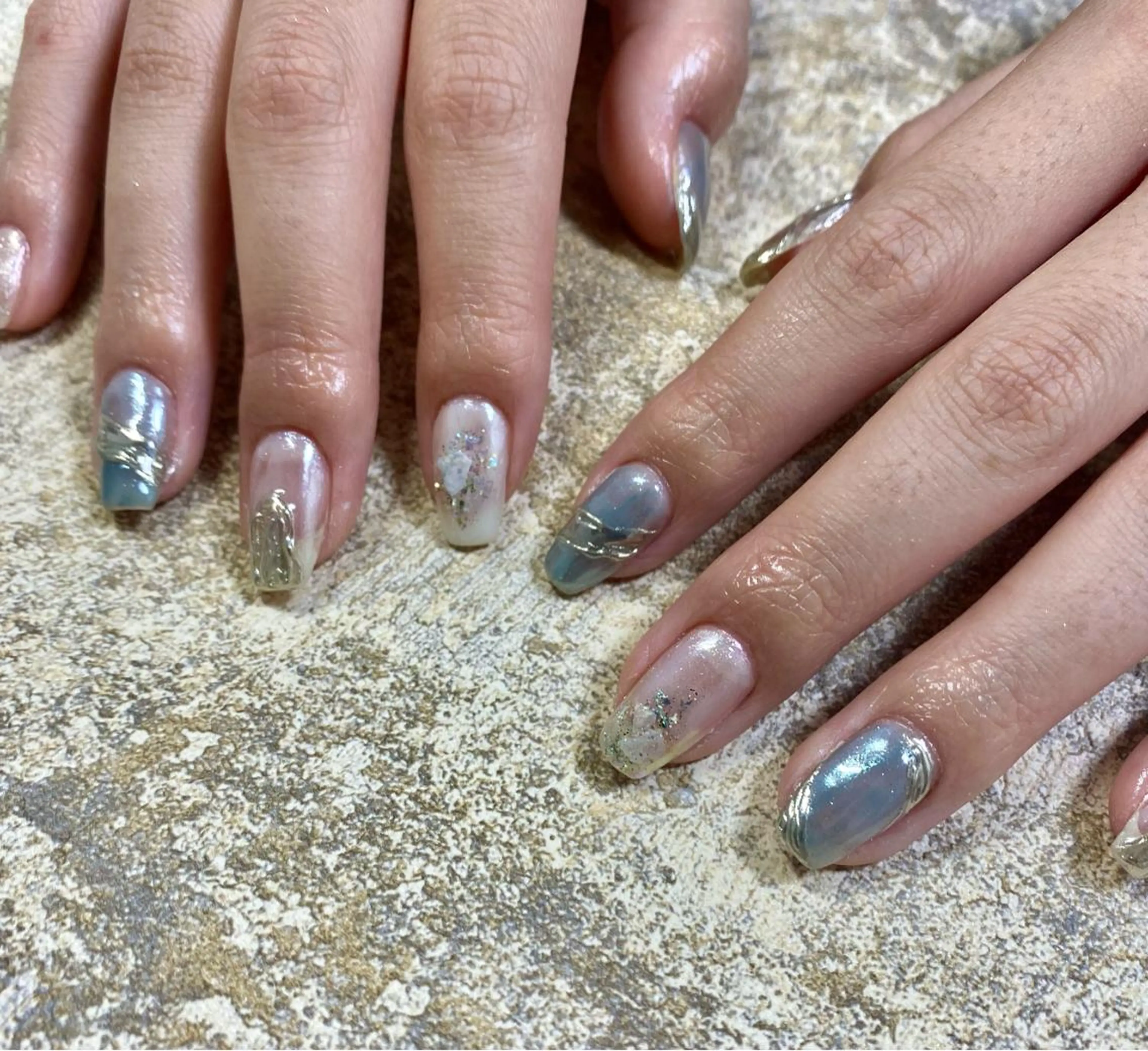 ネイル ハンドネイル OOMINE KAORIのネイルデザイン