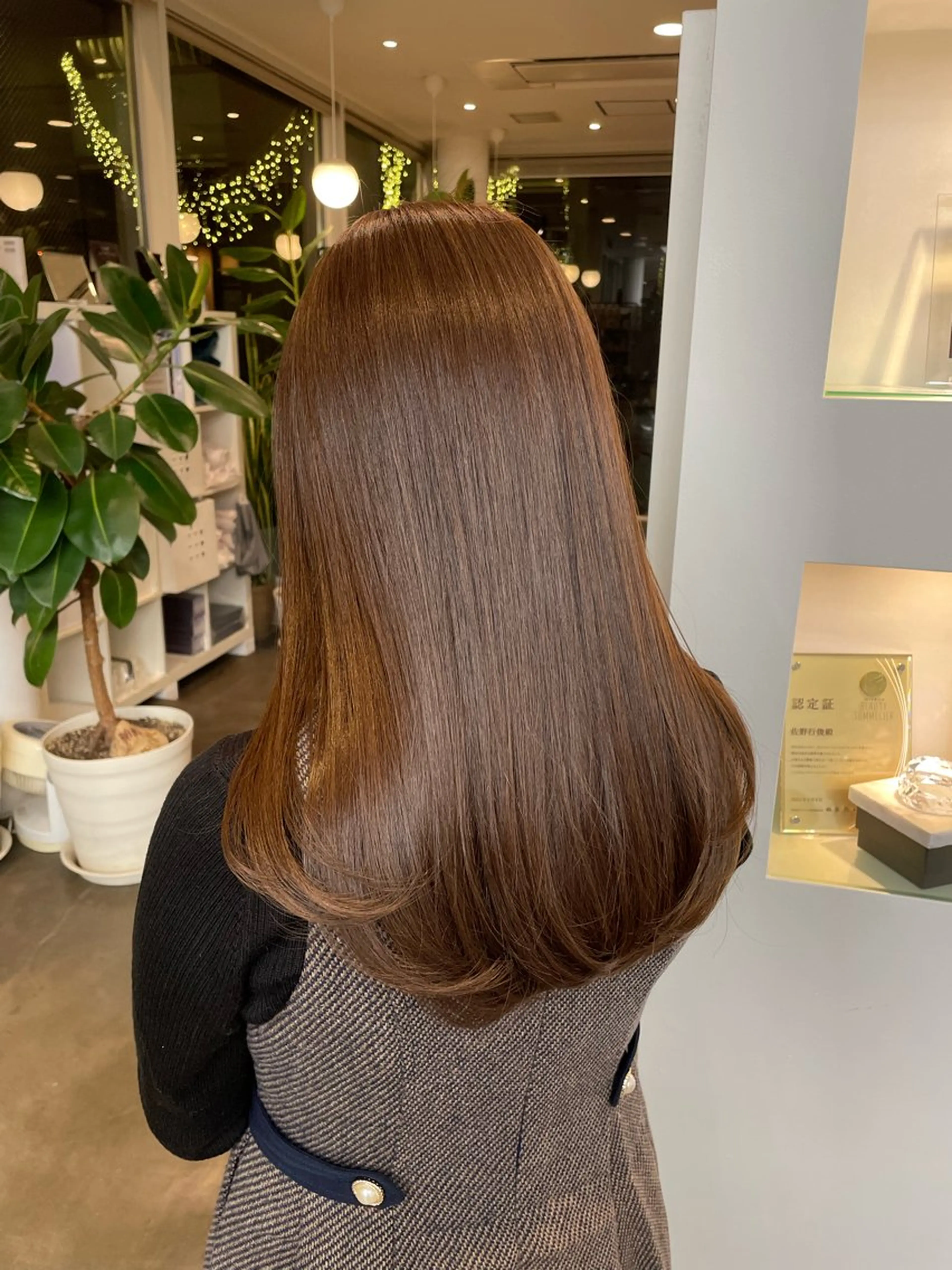 ロング カラー カット ヘアカラー トリートメント ヘアセット 🍑まき/カット /髪質改善カラー🍑のヘアスタイル