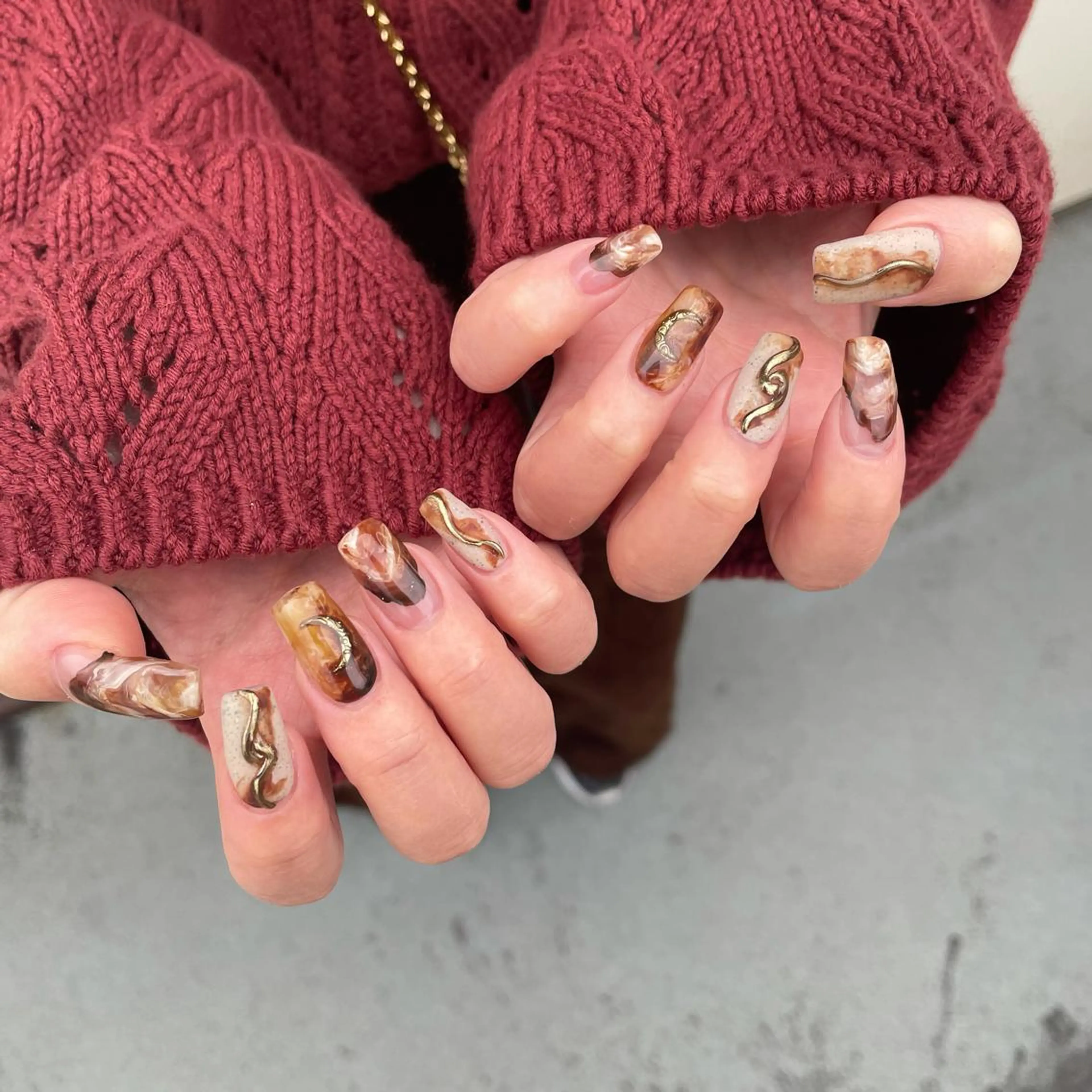 ネイル ハンドネイル revia所属・ERI Nailistのネイルデザイン