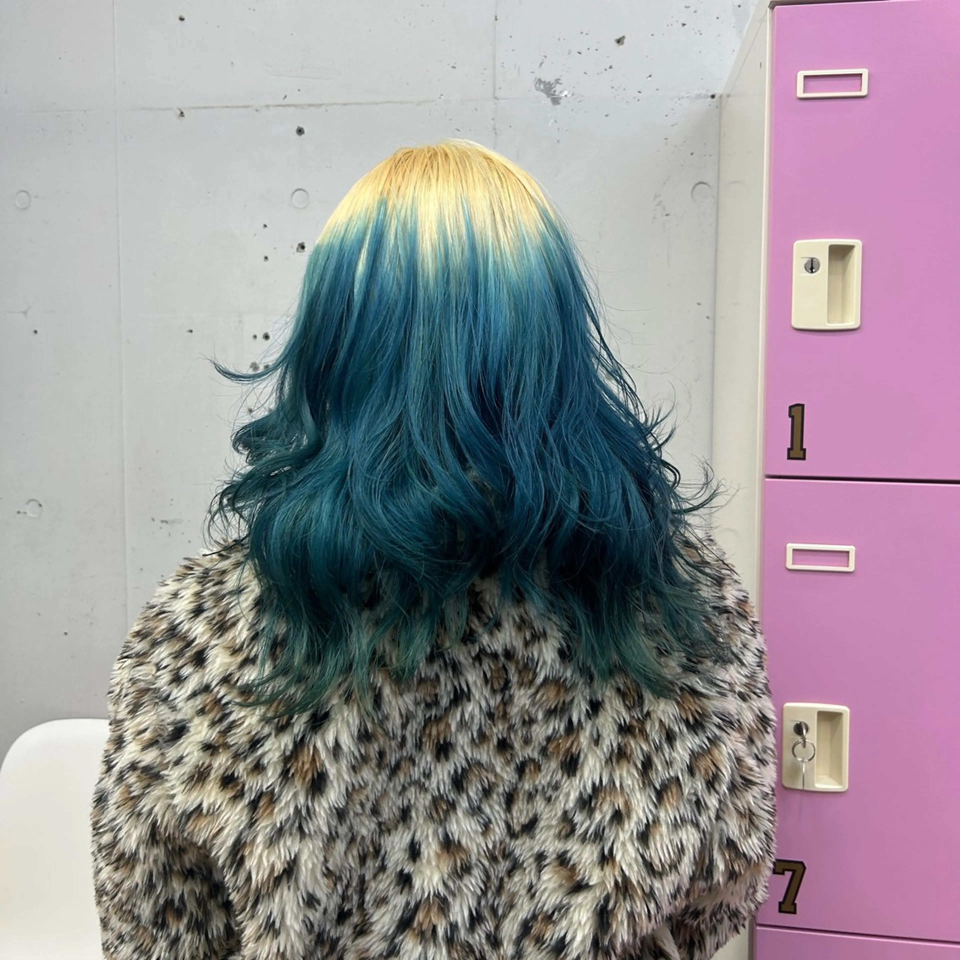 ミディアム カラー ヘアカラー トリートメント ✨うる艶/ブリーチ✨ 𝓡𝒖𝓷𝐚💋のヘアスタイル