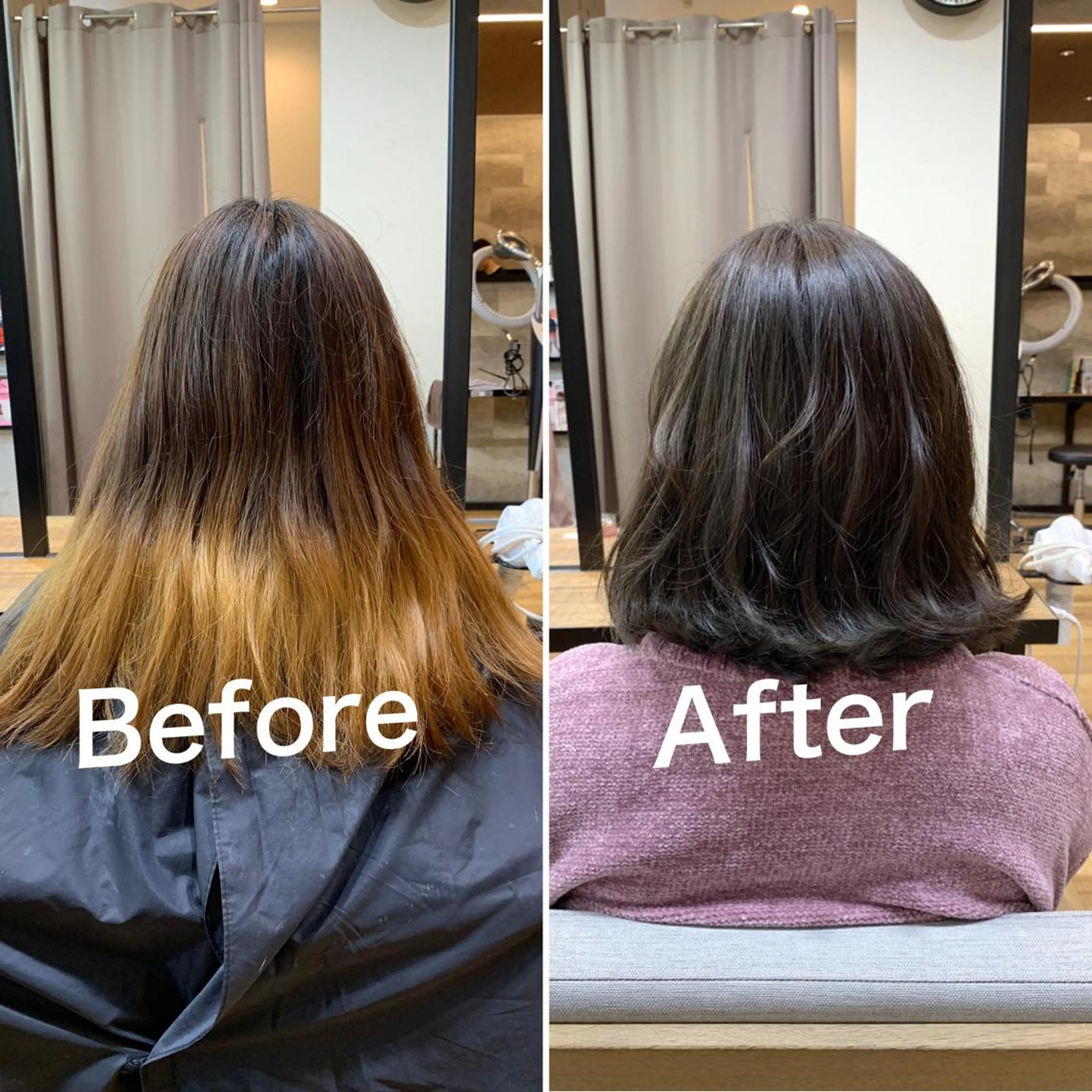 カラー カット トリートメント 佐瀬竜矢PRIMAL /portのヘアスタイル