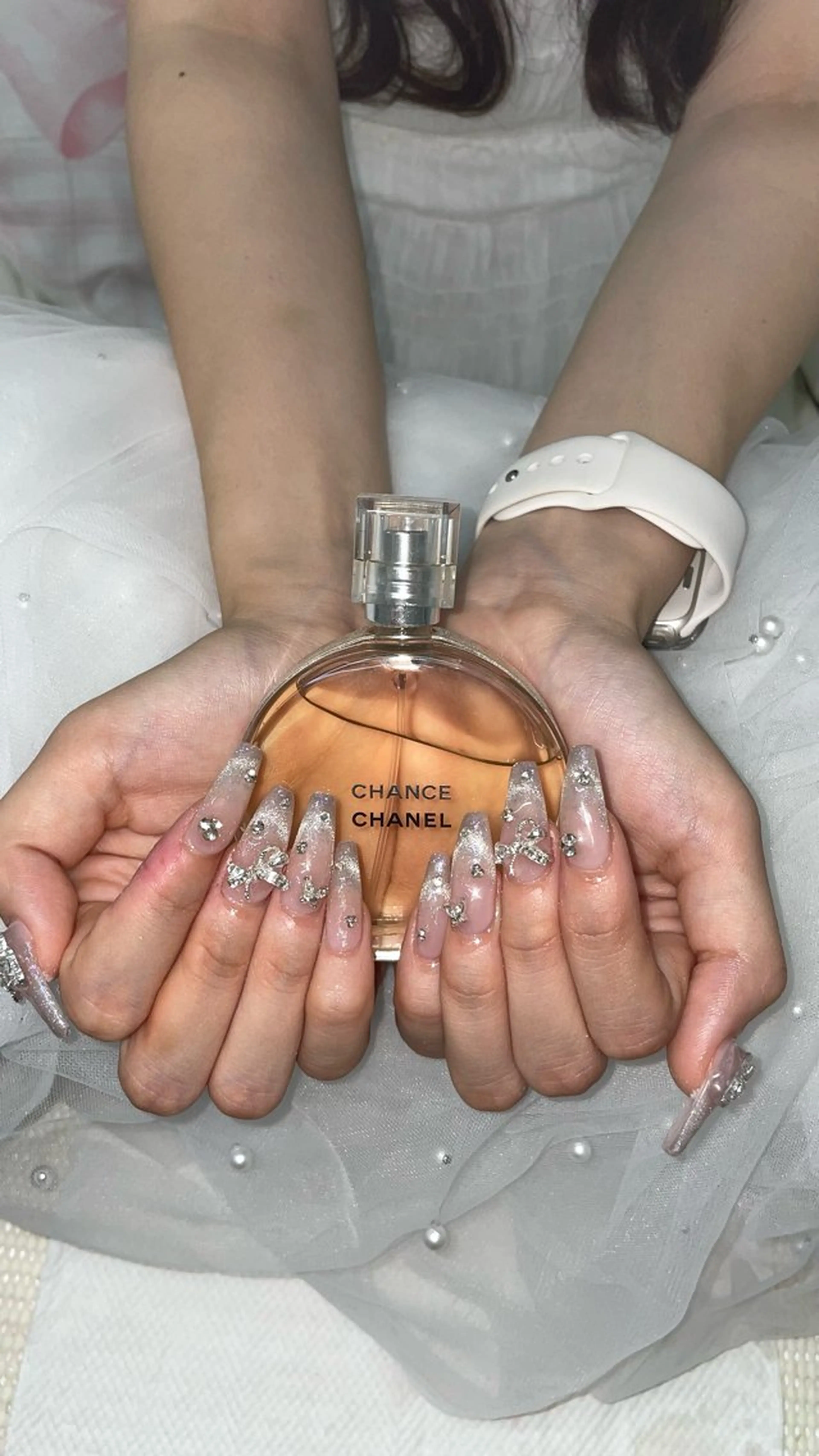 ネイル ピンク ワンホンネイル moon nail hikariのネイルデザイン