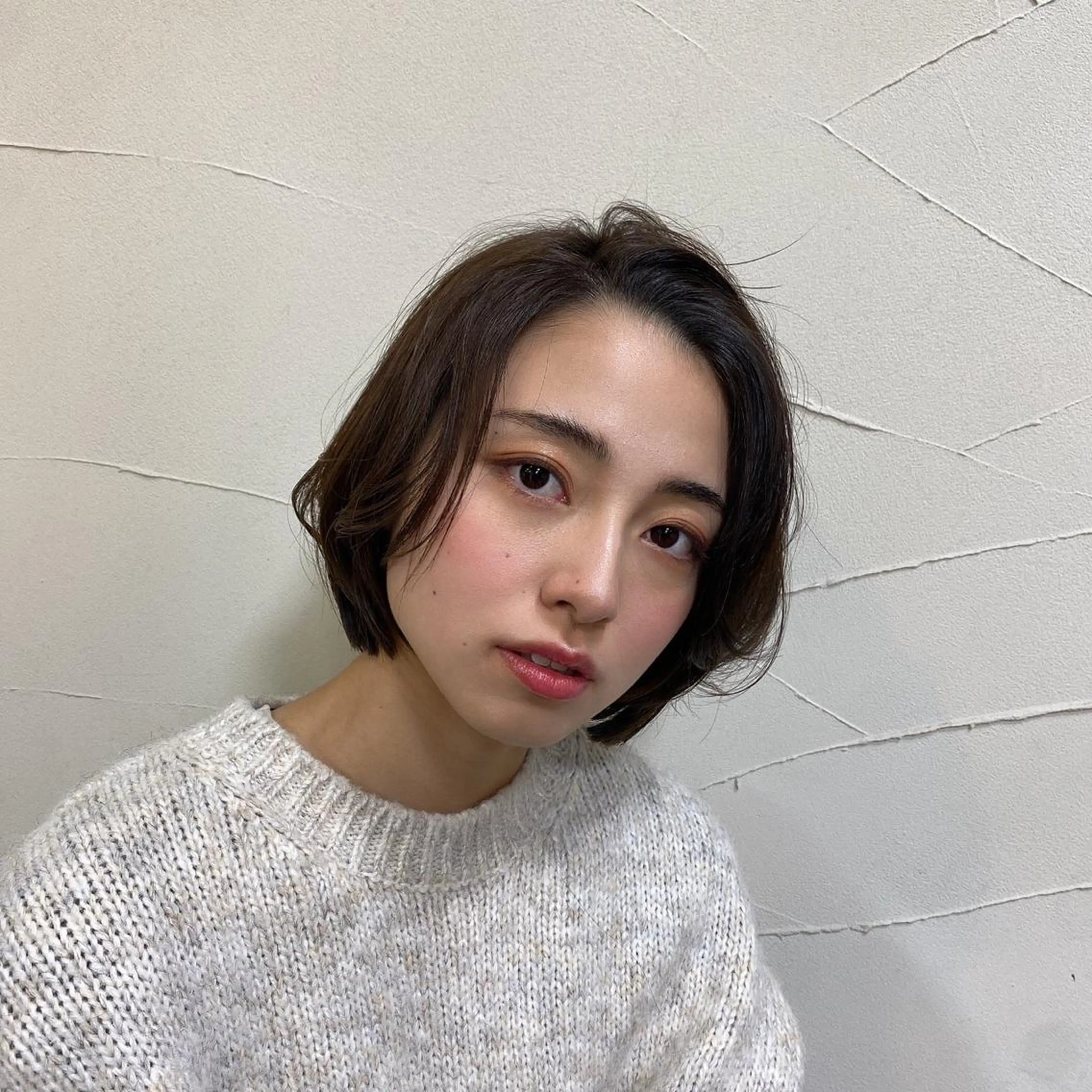 ショート オリーブ/グレージュ 💐🤍理保のヘアスタイル