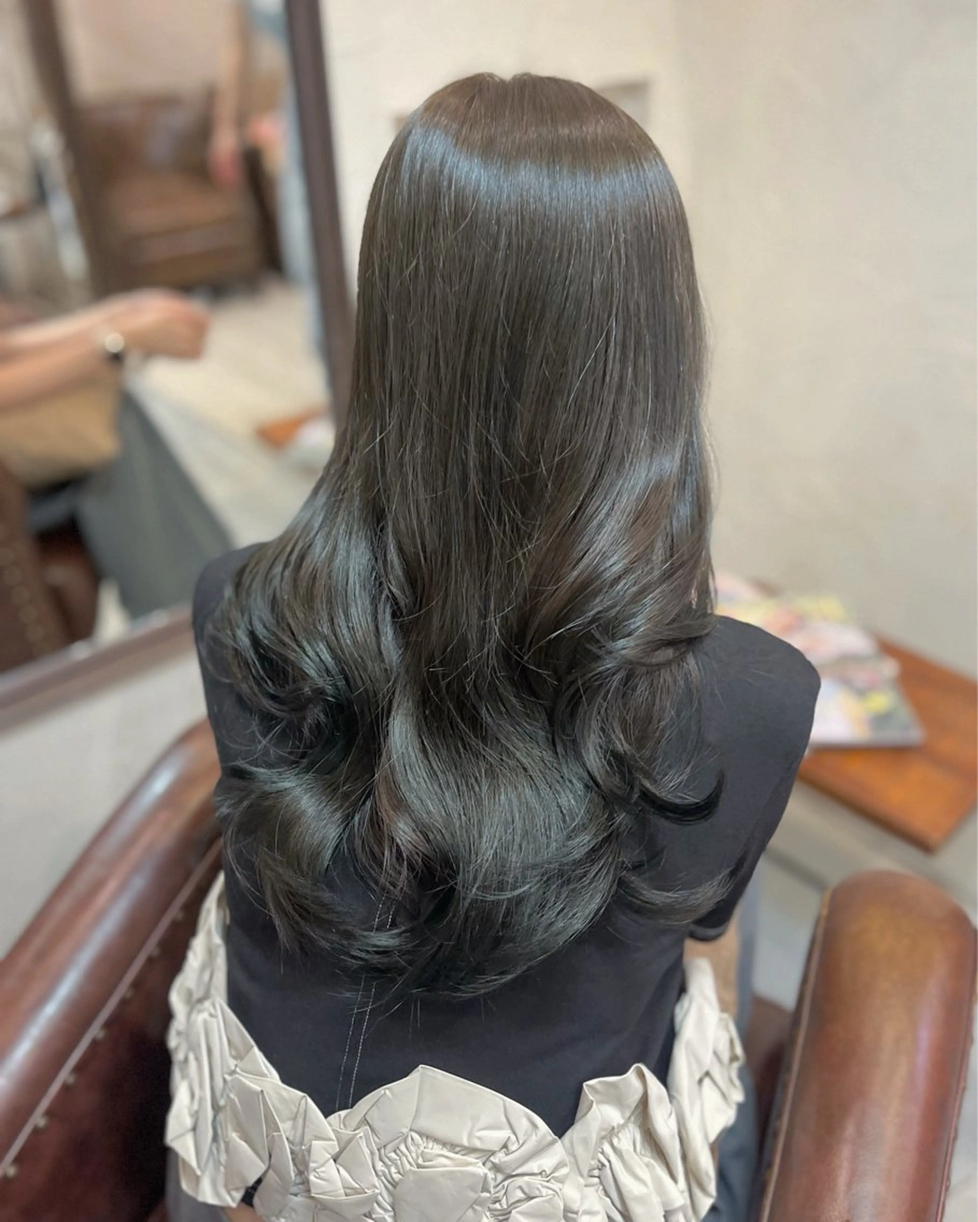 ロング Belle 並木通り店所属・rena/ パーマ/カラーのヘアスタイル