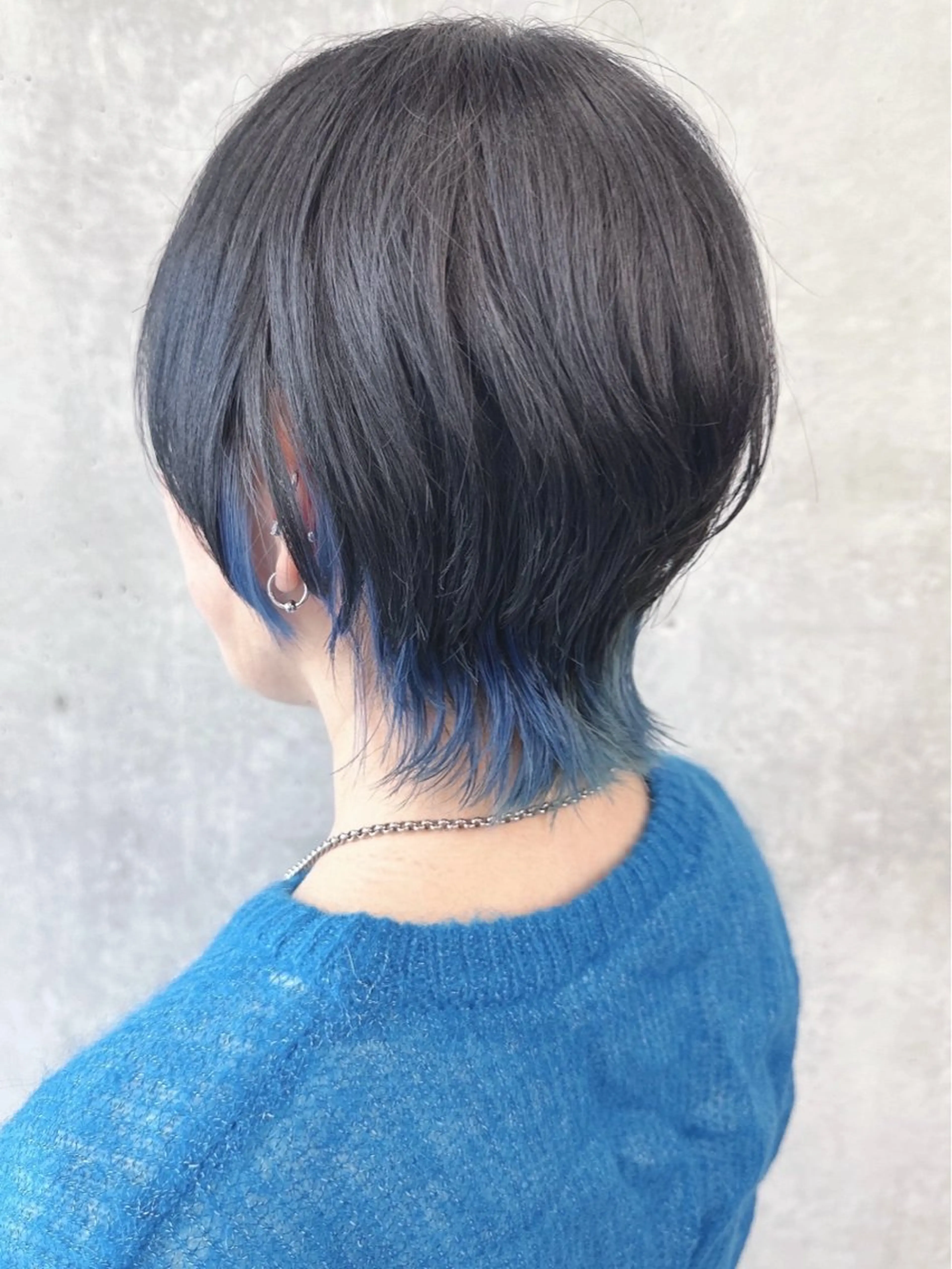 ショート とうい/パーマボブ/ くせ毛/丸みボブのヘアスタイル