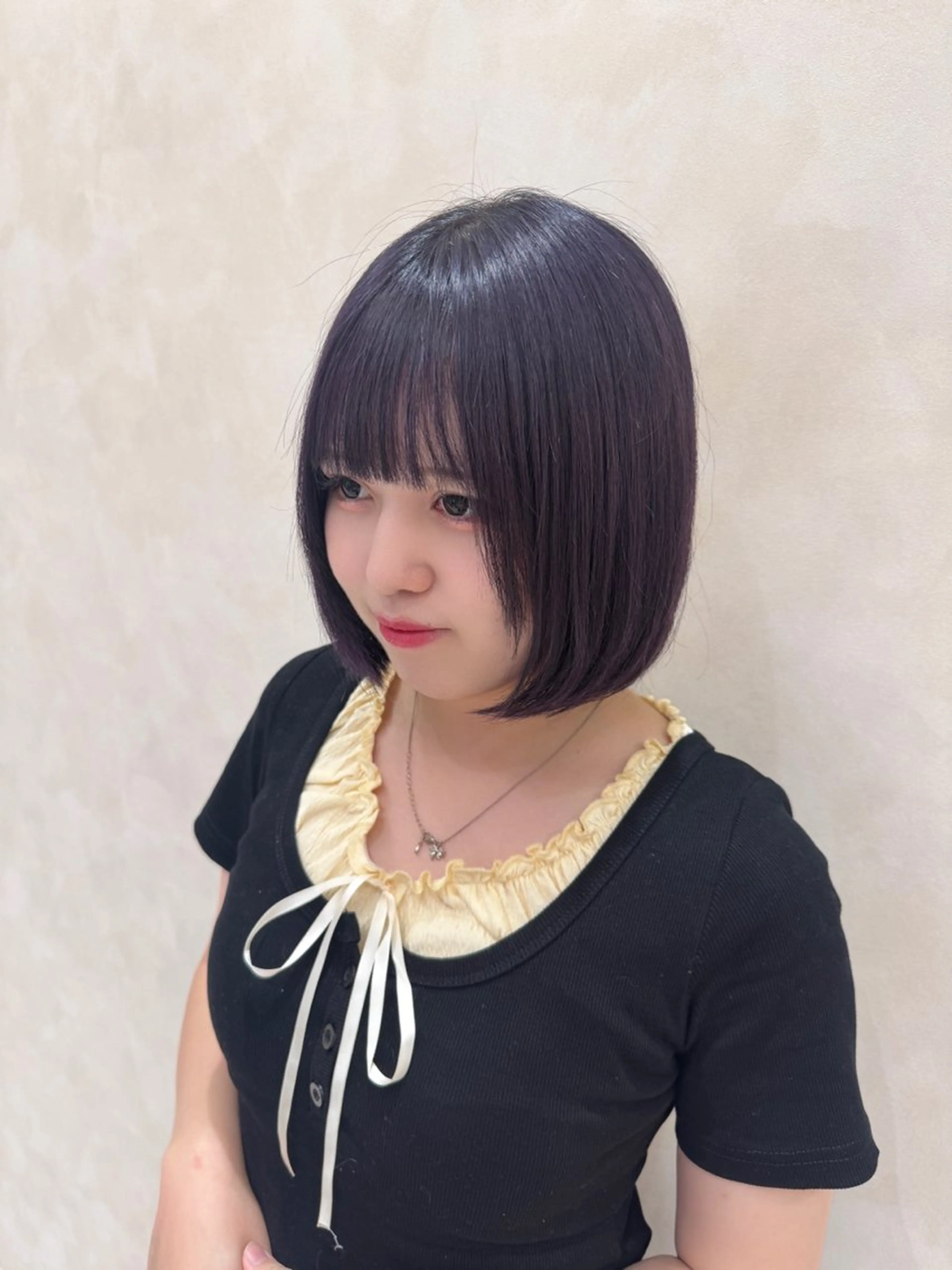 ミディアム カラー パープルカラー ヘアカラー sakura/板橋 モデル募集中🪄︎︎のヘアスタイル