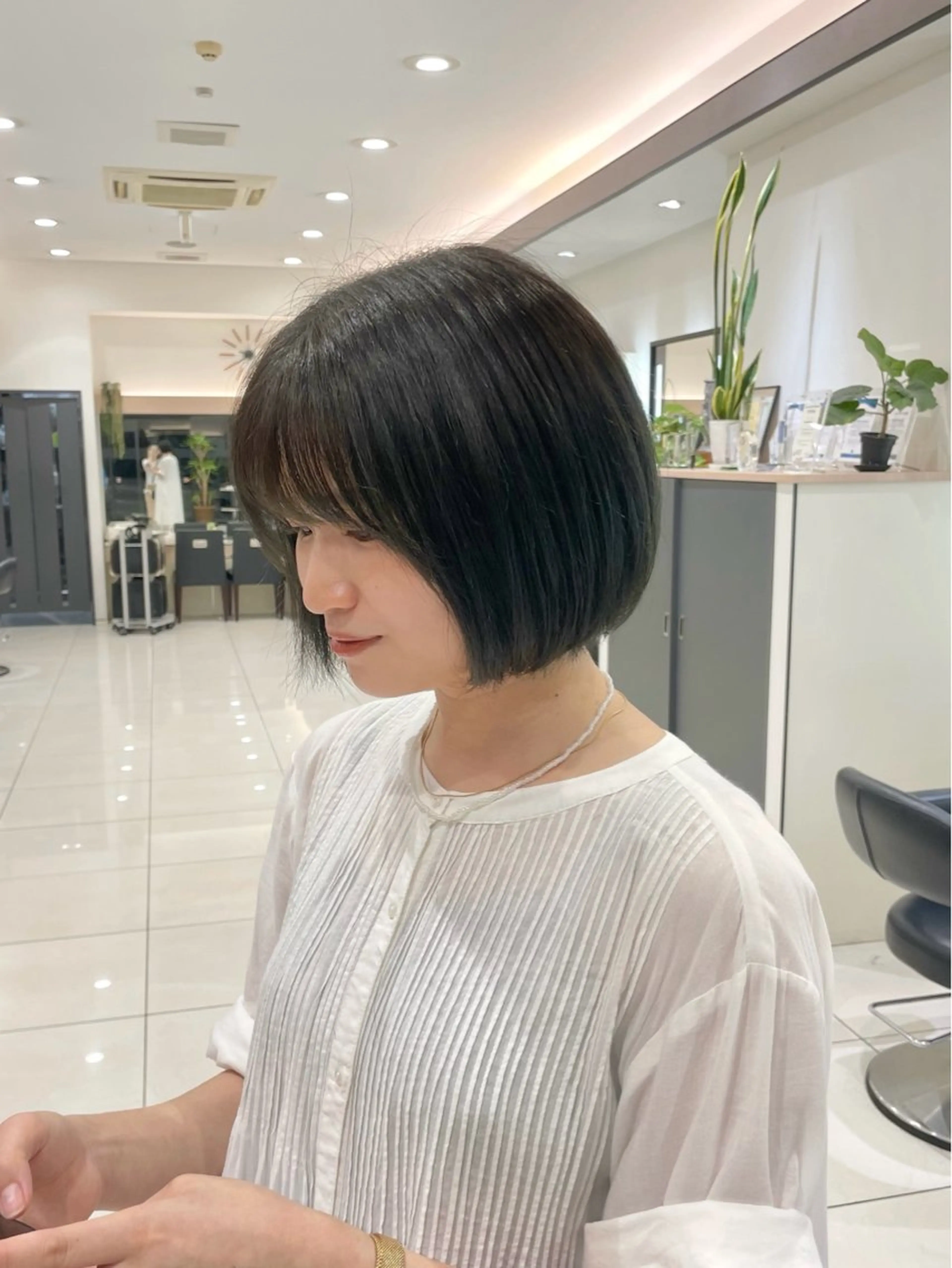 ショート 秋山 智香のヘアスタイル