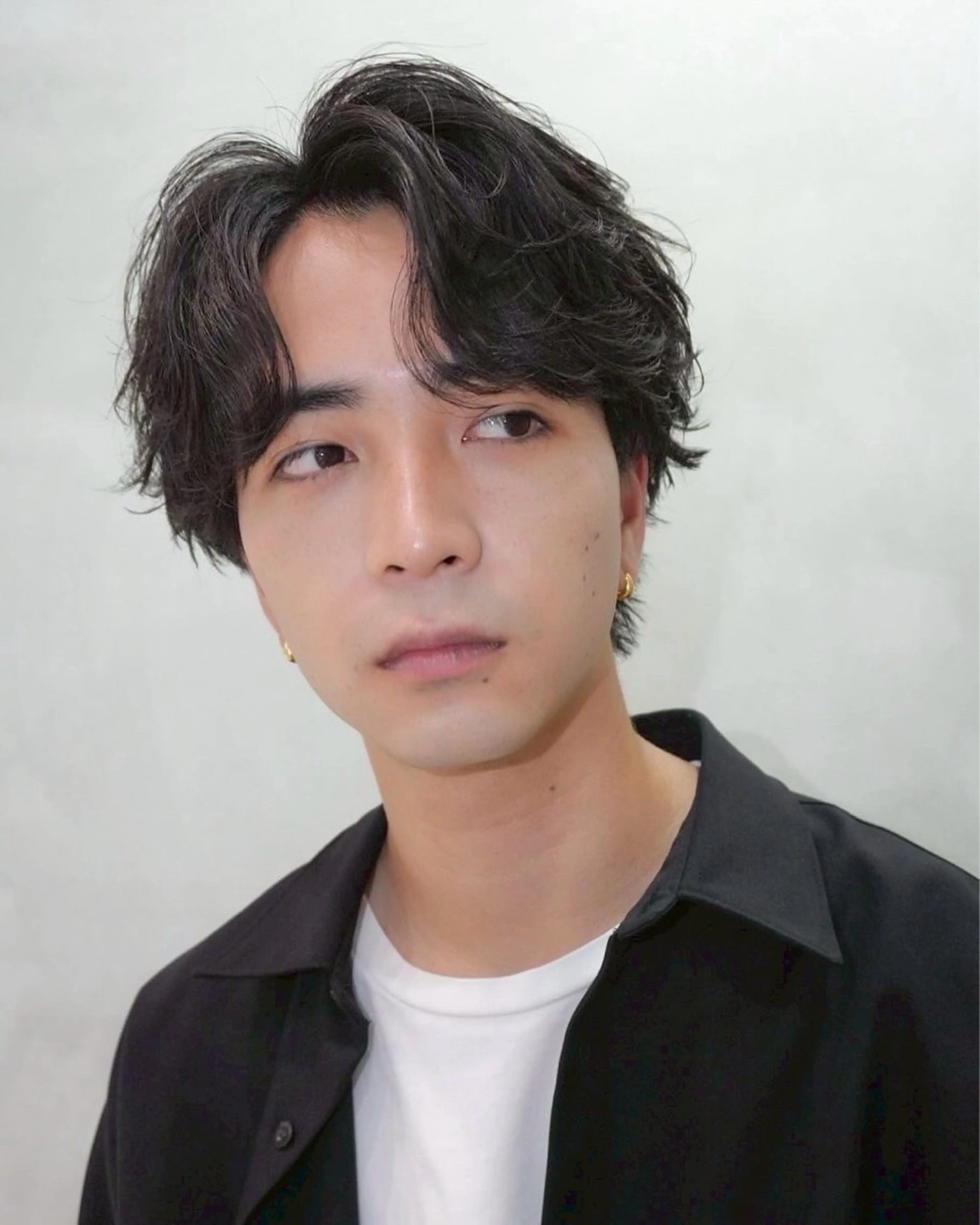 パーマ 原 鉄心のヘアスタイル