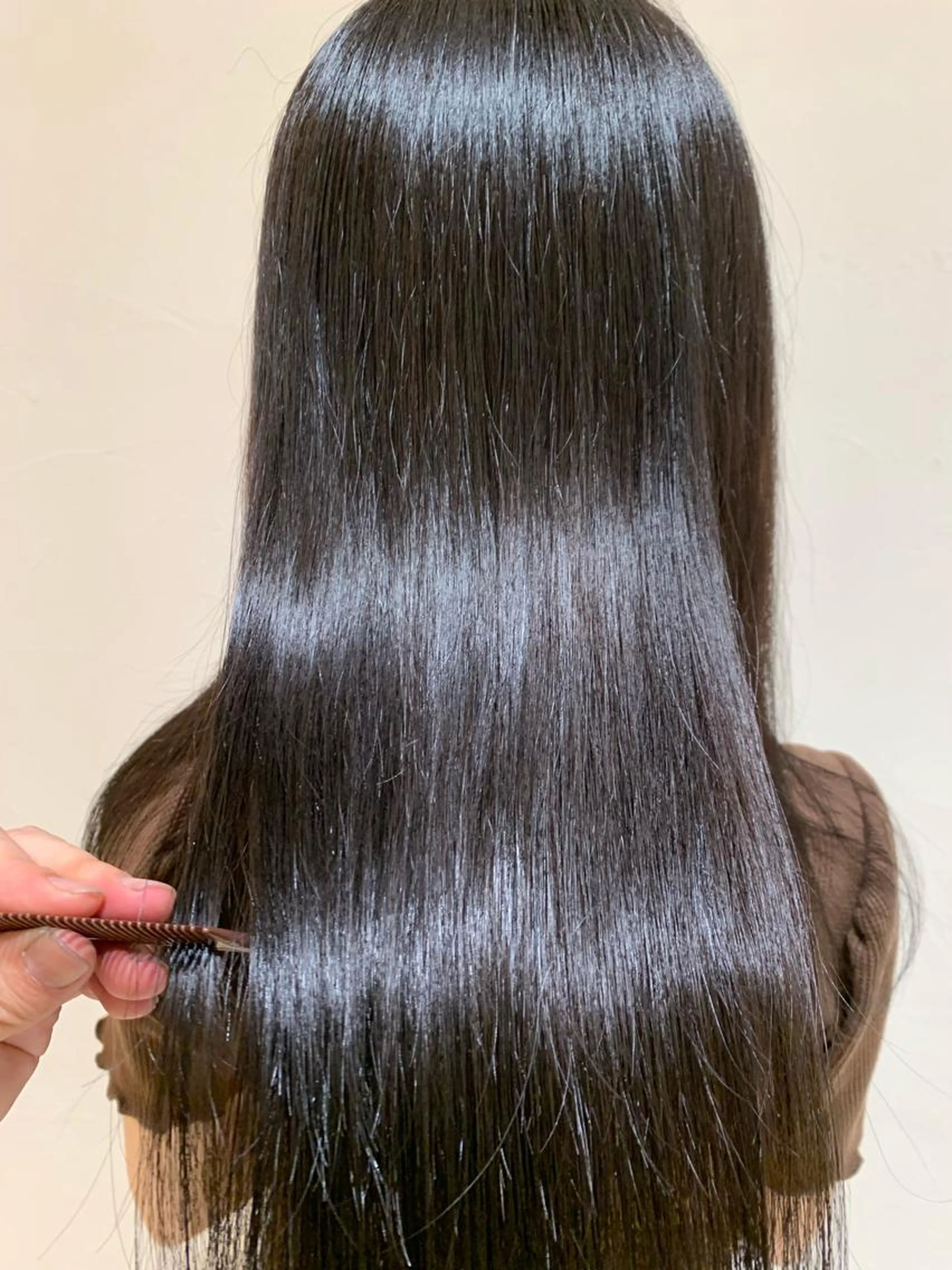 【ケア・ツヤ最高峰】カット&髪質改善ストレート ¥17000の写真