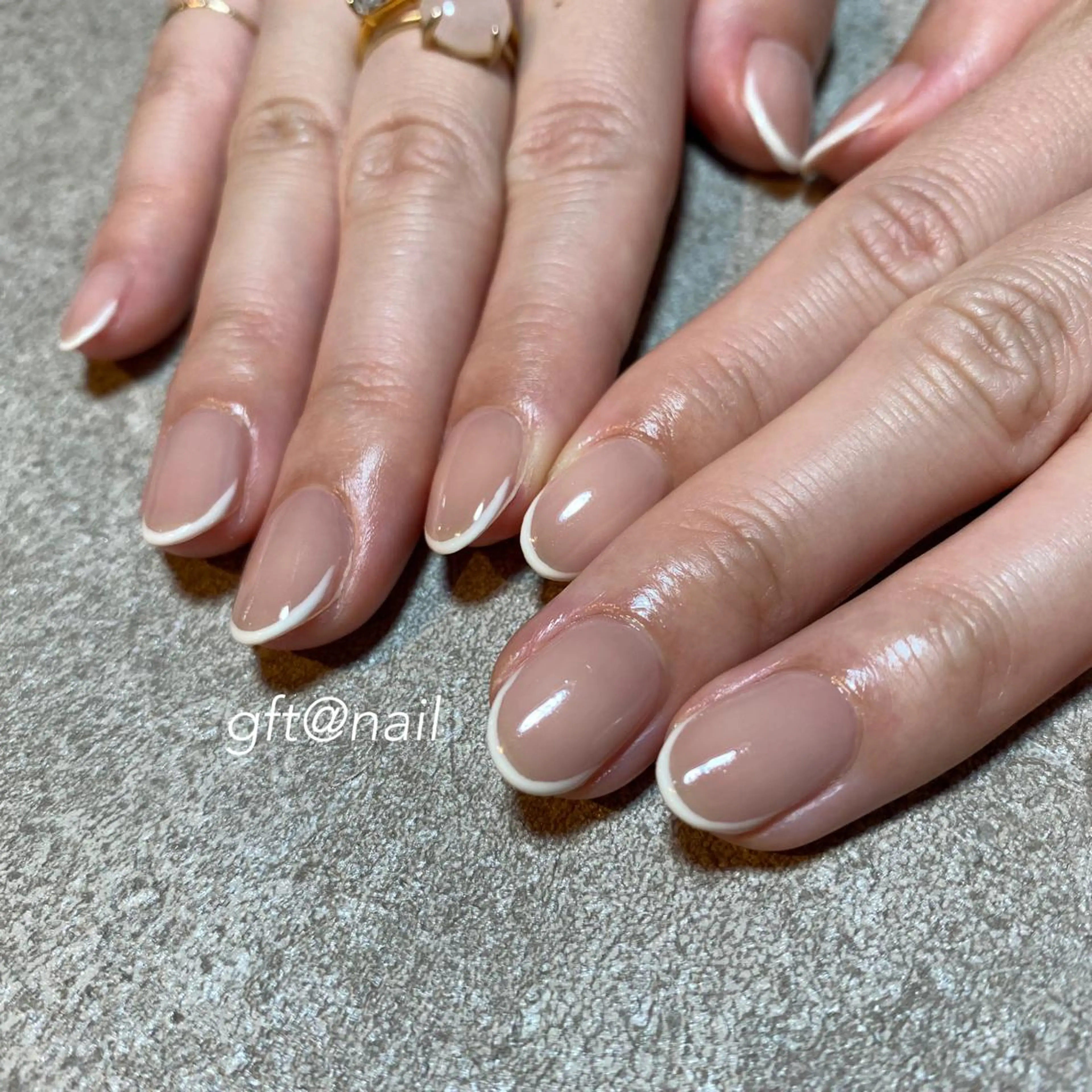 ネイル フレンチネイル ハンドネイル etorca nailのネイルデザイン