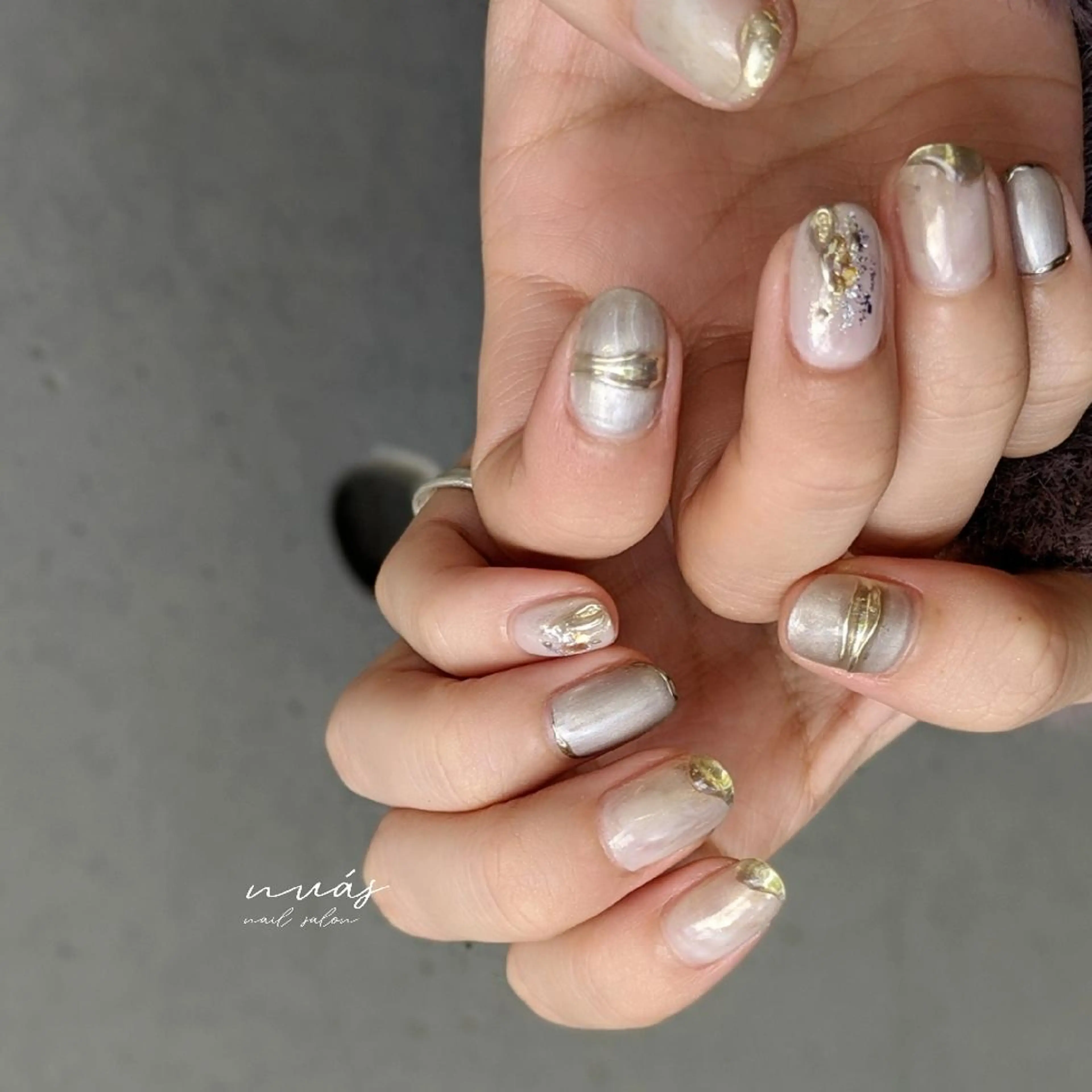 ネイル ハンドネイル nuás nail & eyeのネイルデザイン