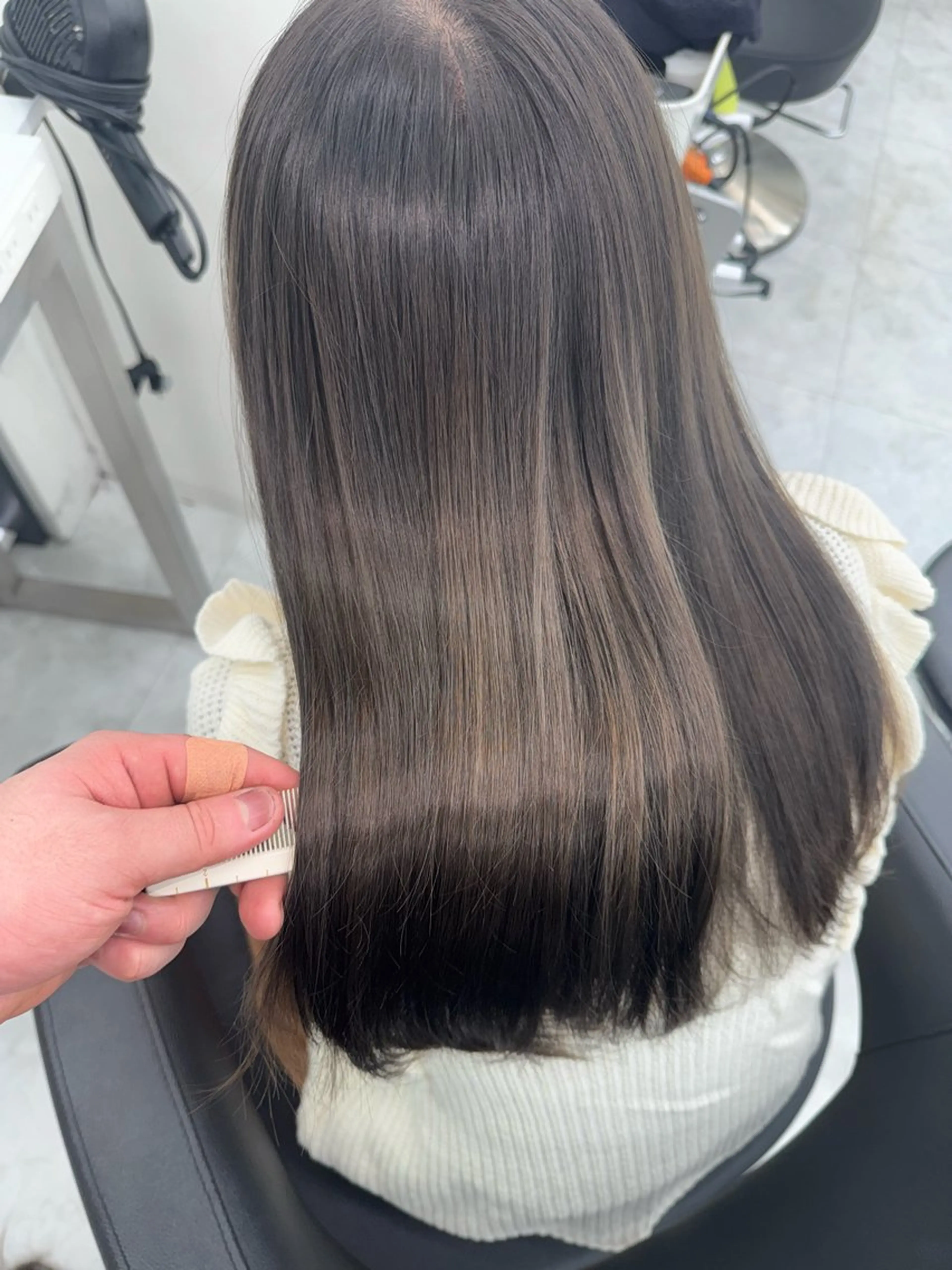 ロング カラー 髪質改善 海外girl/ハイト ーン/riko🫧のヘアスタイル